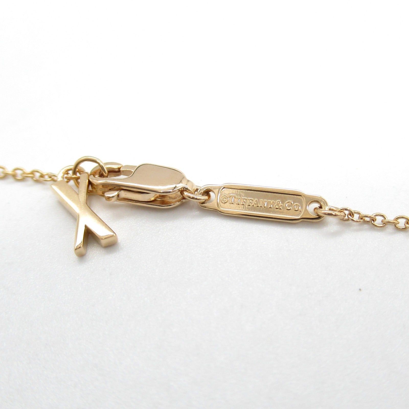 Tiffany & Co. Tiffany Co Atlas X Open Necklace K18Pg (Pink Gold) Gold Size ONE SIZE - 5 Thumbnail