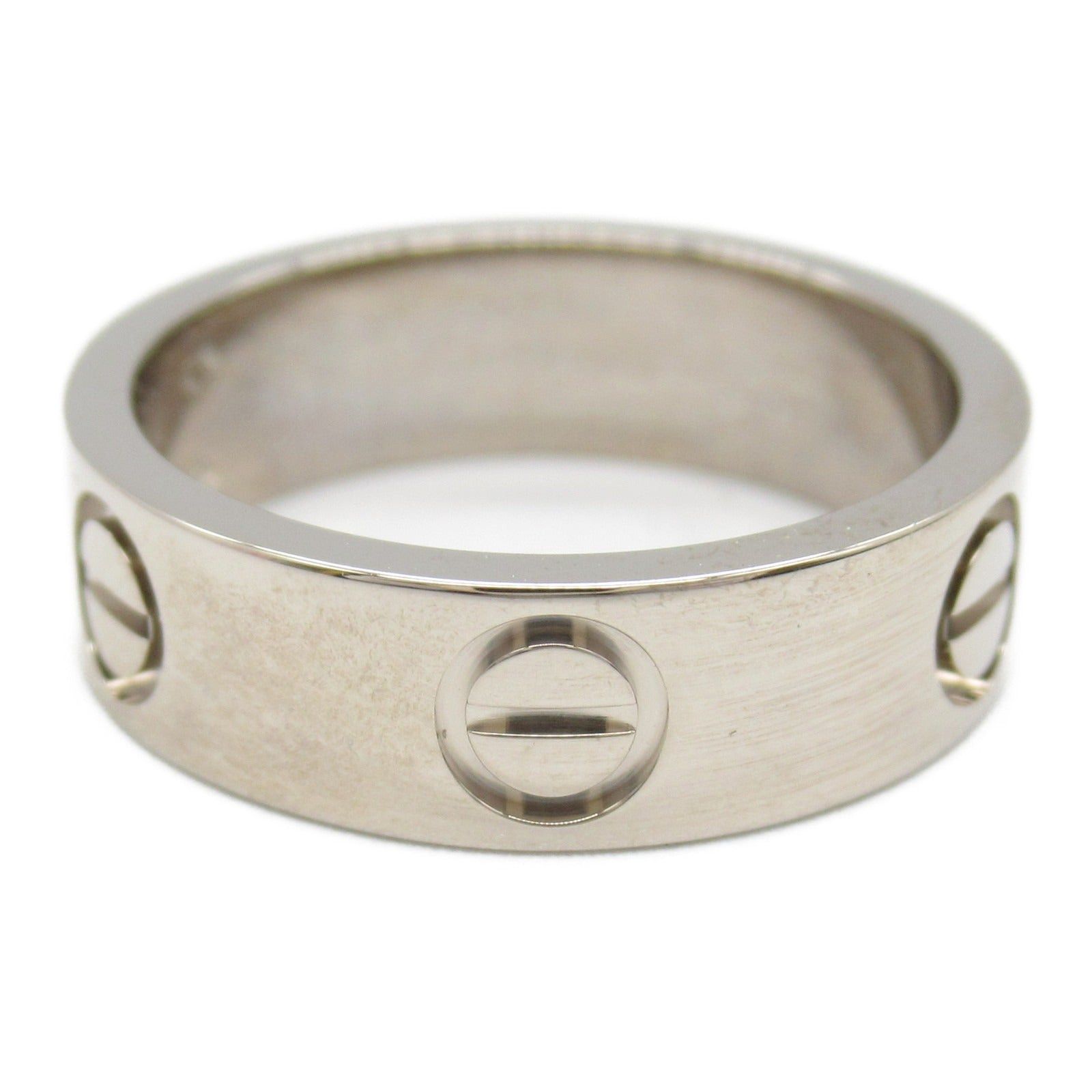 Cartier Cartier Love Ring K18Wg (White Gold) Silver Size ONE SIZE - 2 Thumbnail