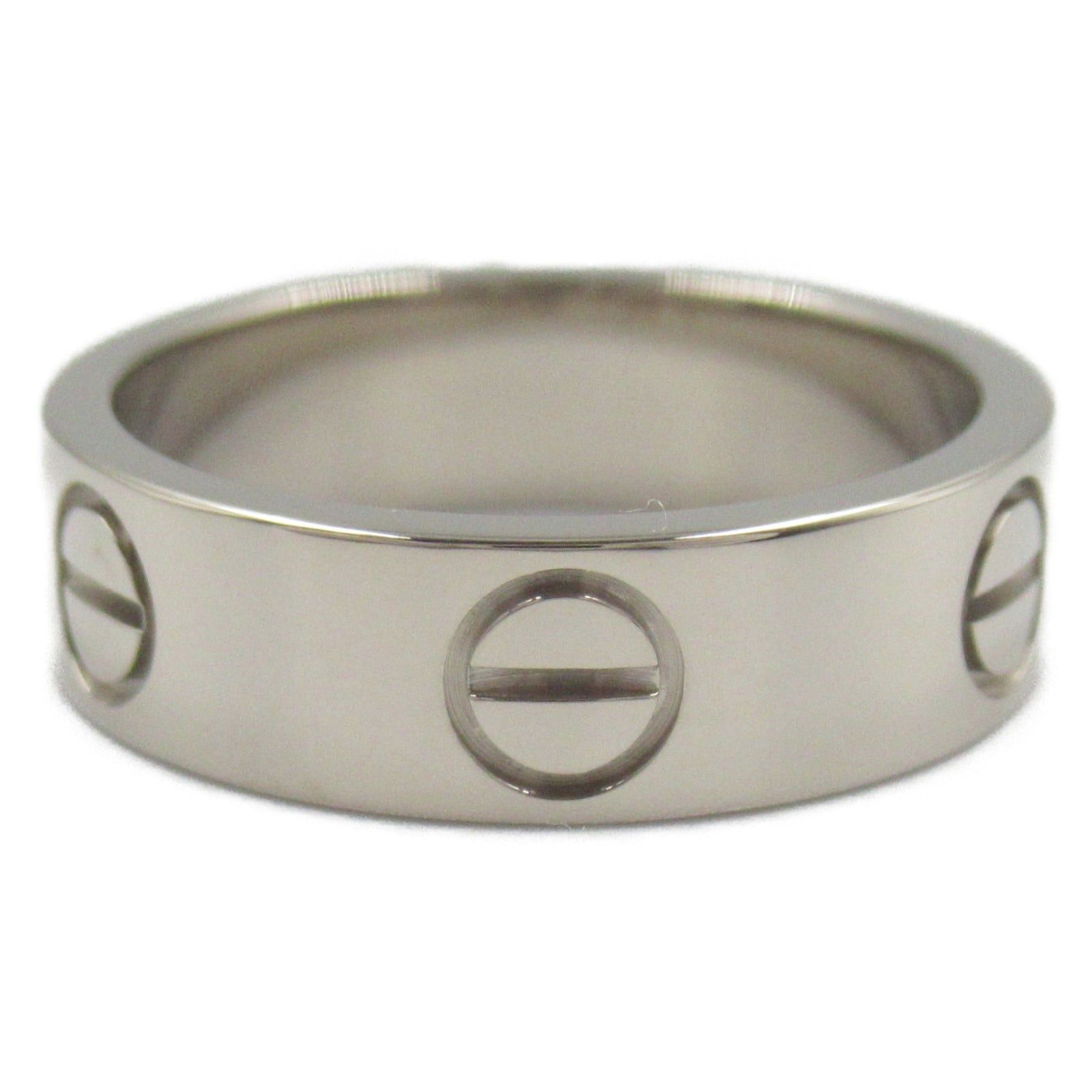Cartier Cartier Love Ring K18Wg (White Gold) Silver Size ONE SIZE - 2 Thumbnail