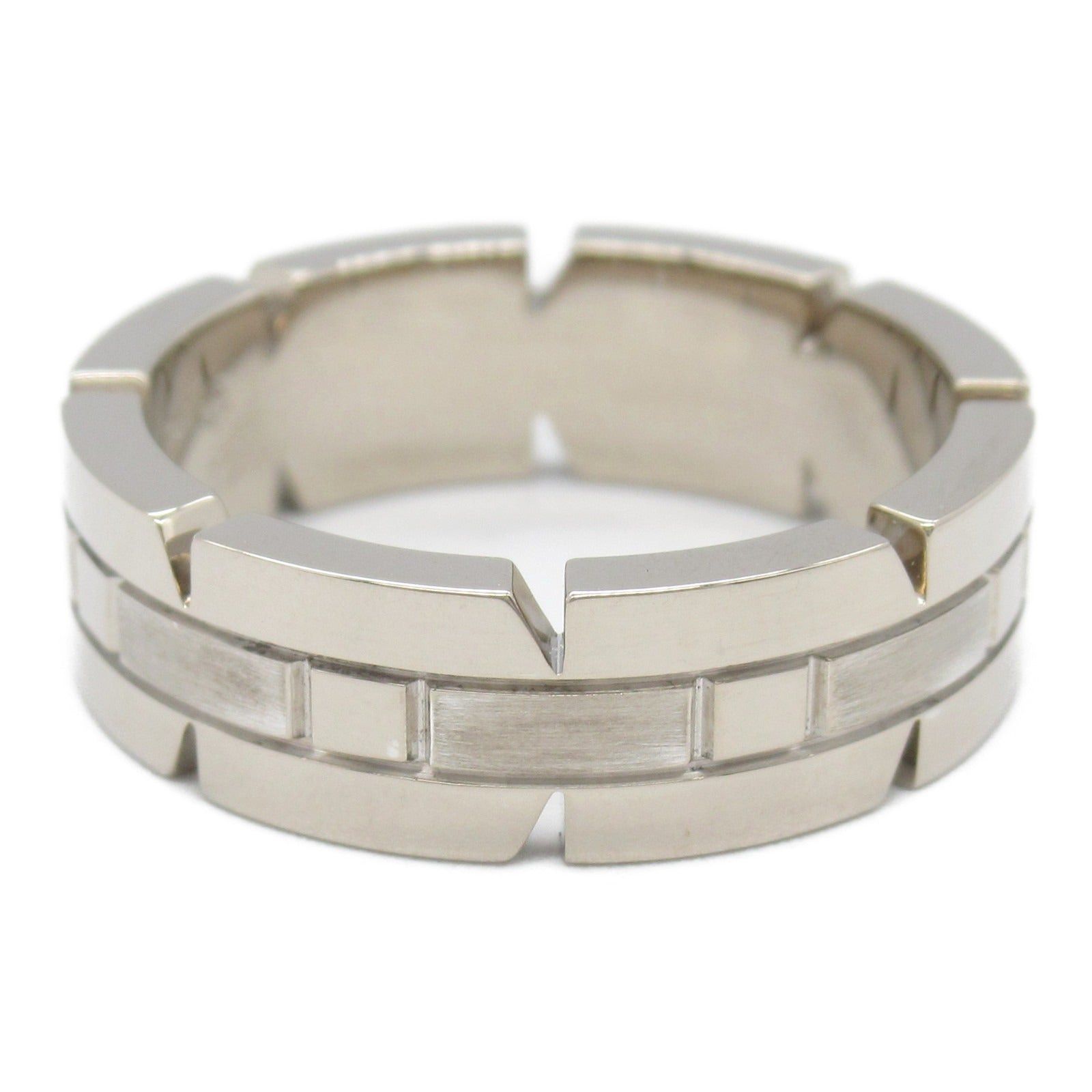 Cartier Cartier Tank Francaise Ring K18Wg (White Gold) Silver Size ONE SIZE - 2 Thumbnail