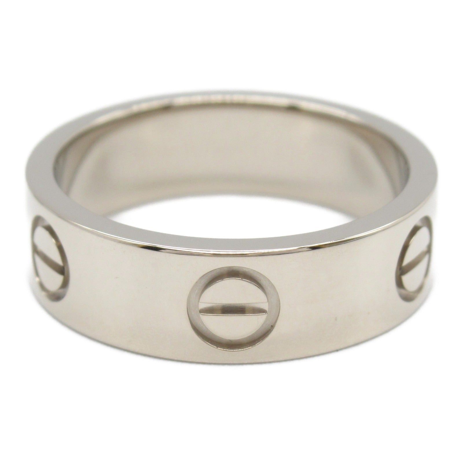 Cartier Cartier Love Ring K18Wg (White Gold) Silver Size ONE SIZE - 2 Thumbnail
