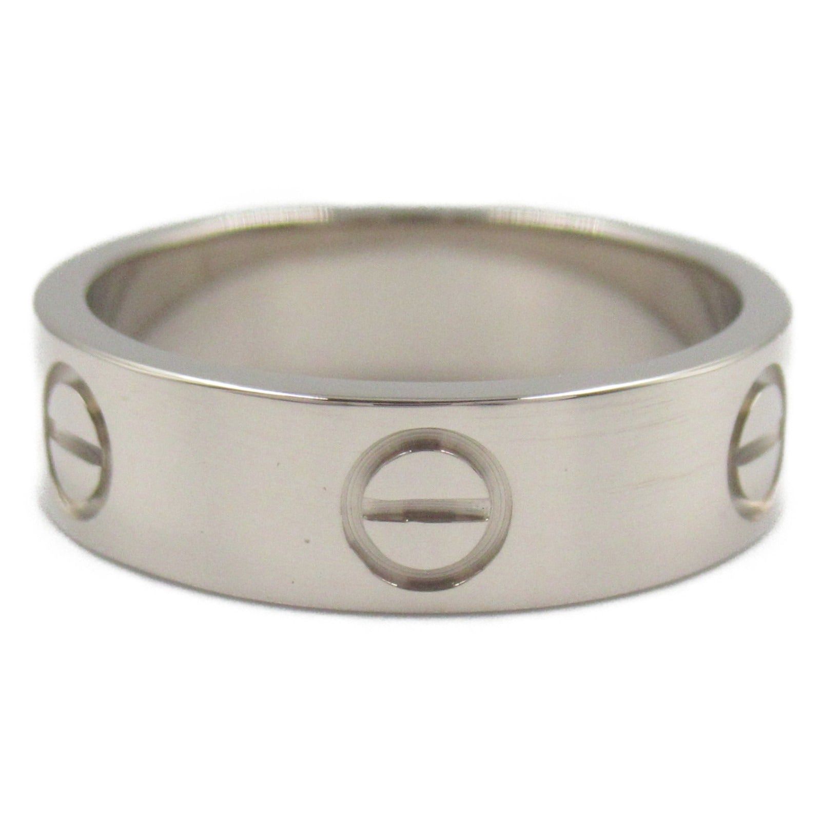 Cartier Cartier Love Ring K18Wg (White Gold) Silver Size ONE SIZE - 2 Thumbnail