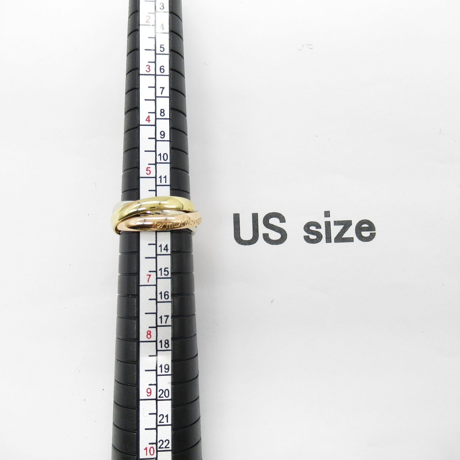 Cartier Cartier Trinity Ring K18 (Yellow Gold) K18Wg (White (Pink Gold Size ONE SIZE - 5 Thumbnail