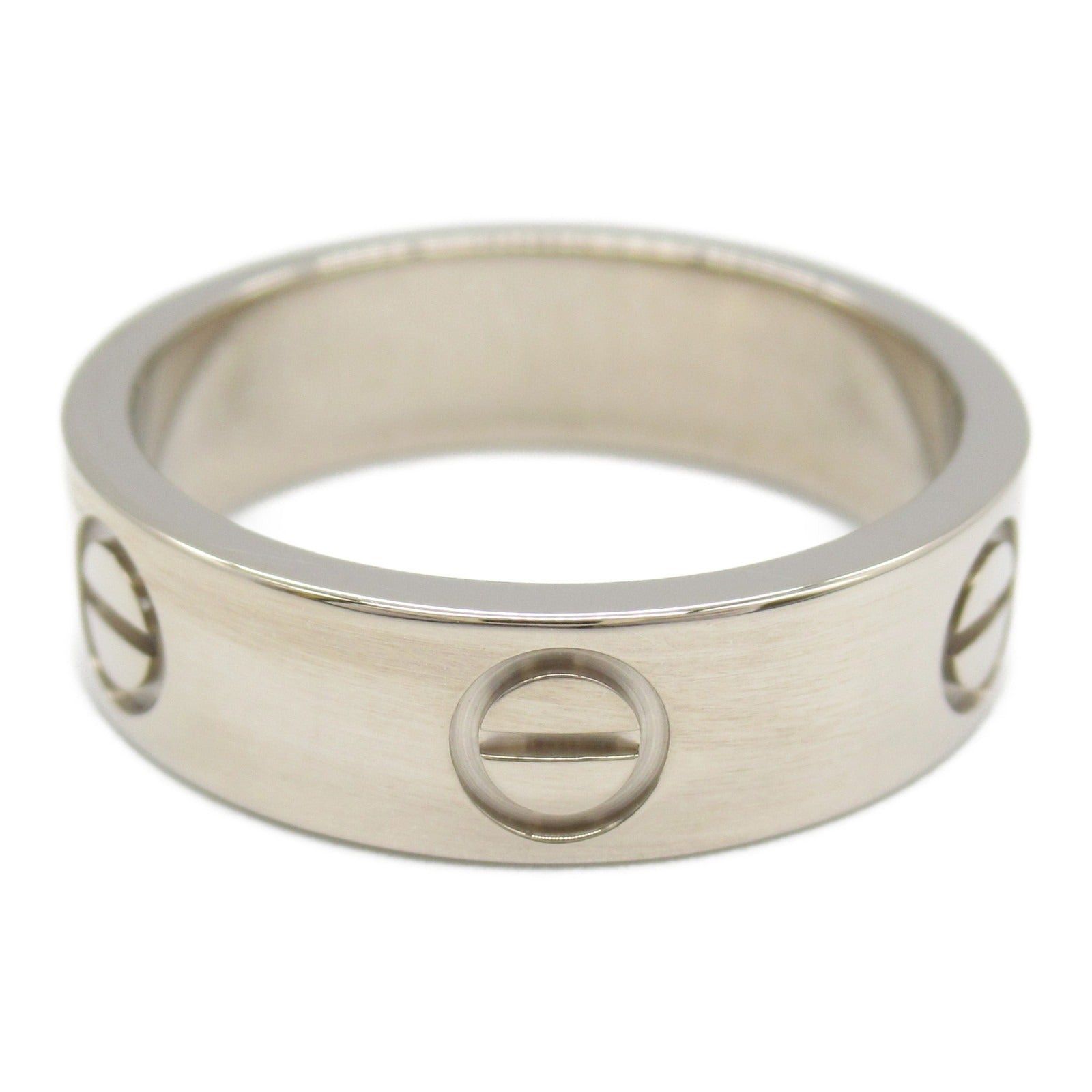 Cartier Cartier Love Ring K18Wg (White Gold) Silver Size ONE SIZE - 3 Thumbnail
