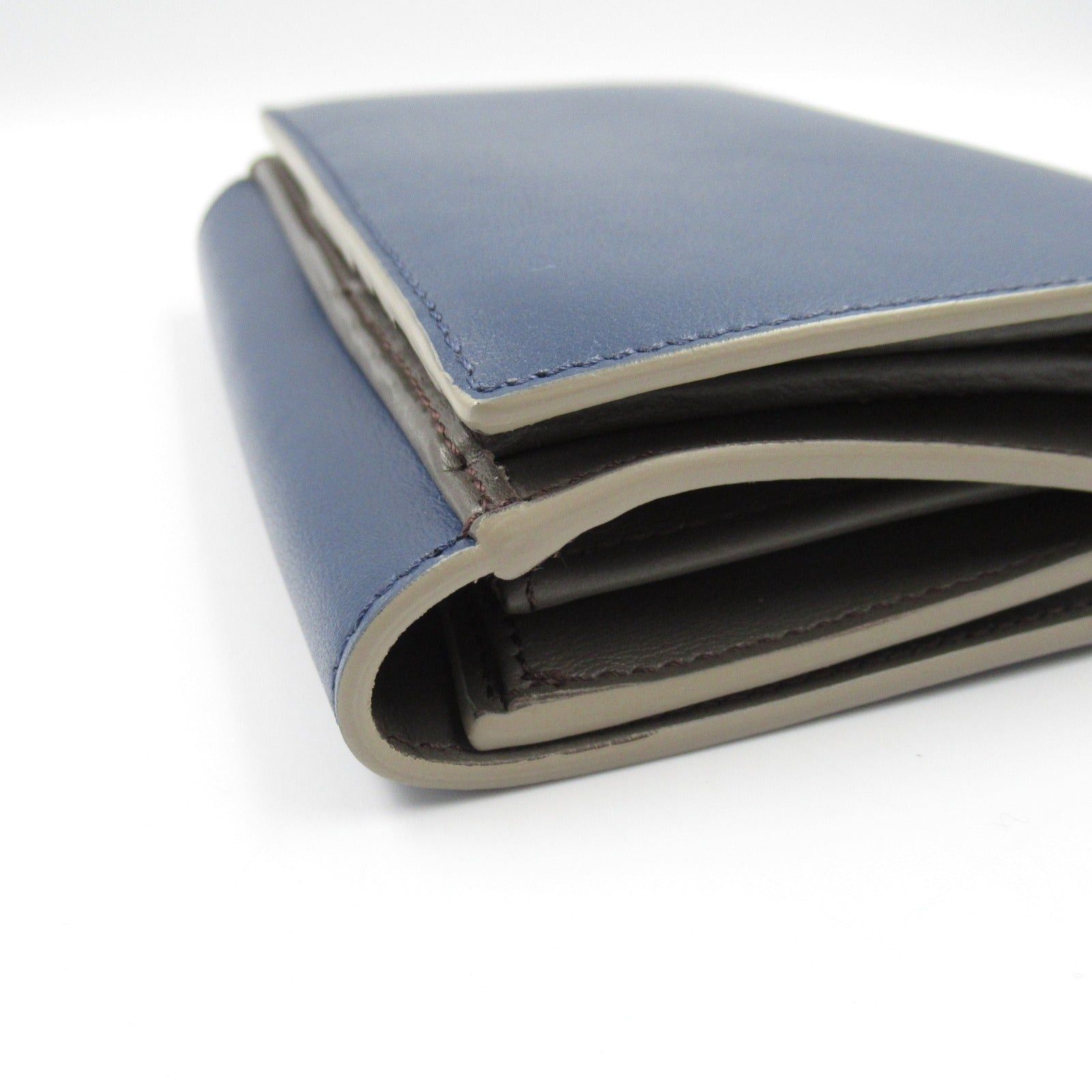 Fendi Fendi Peekaboo Double Hook Wallet Leather Navy Size ONE SIZE - 9 Thumbnail