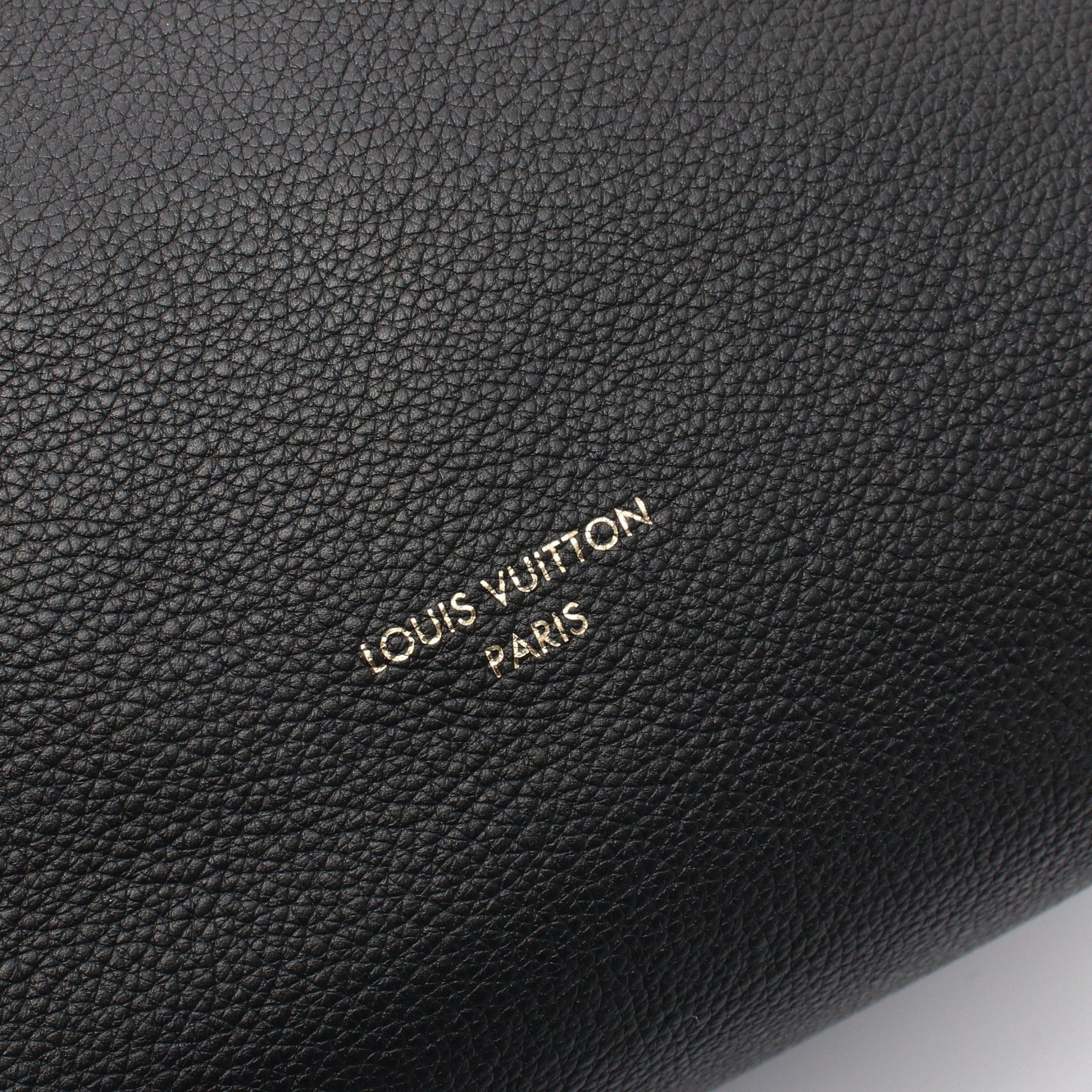 Louis Vuitton Louis Vuitton Lowkey Hobo Mm Noir Shoulder Bag Leather Black Gold Size ONE SIZE - 10 Thumbnail