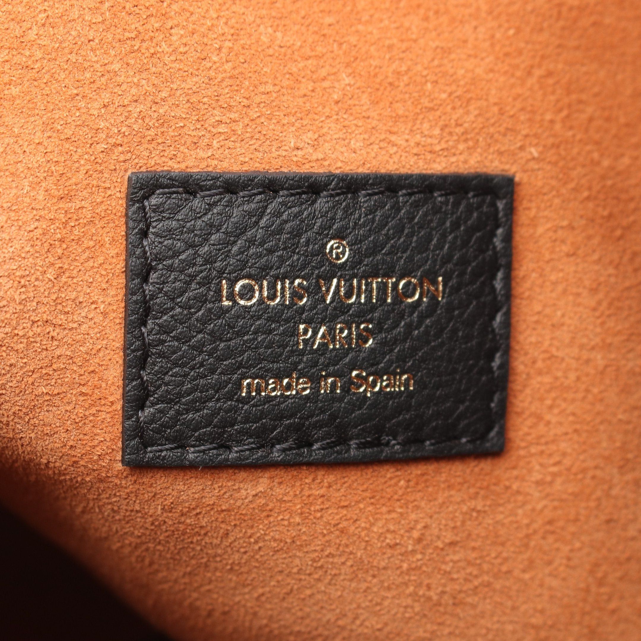 Louis Vuitton Louis Vuitton Lowkey Hobo Mm Noir Shoulder Bag Leather Black Gold Size ONE SIZE - 4 Thumbnail