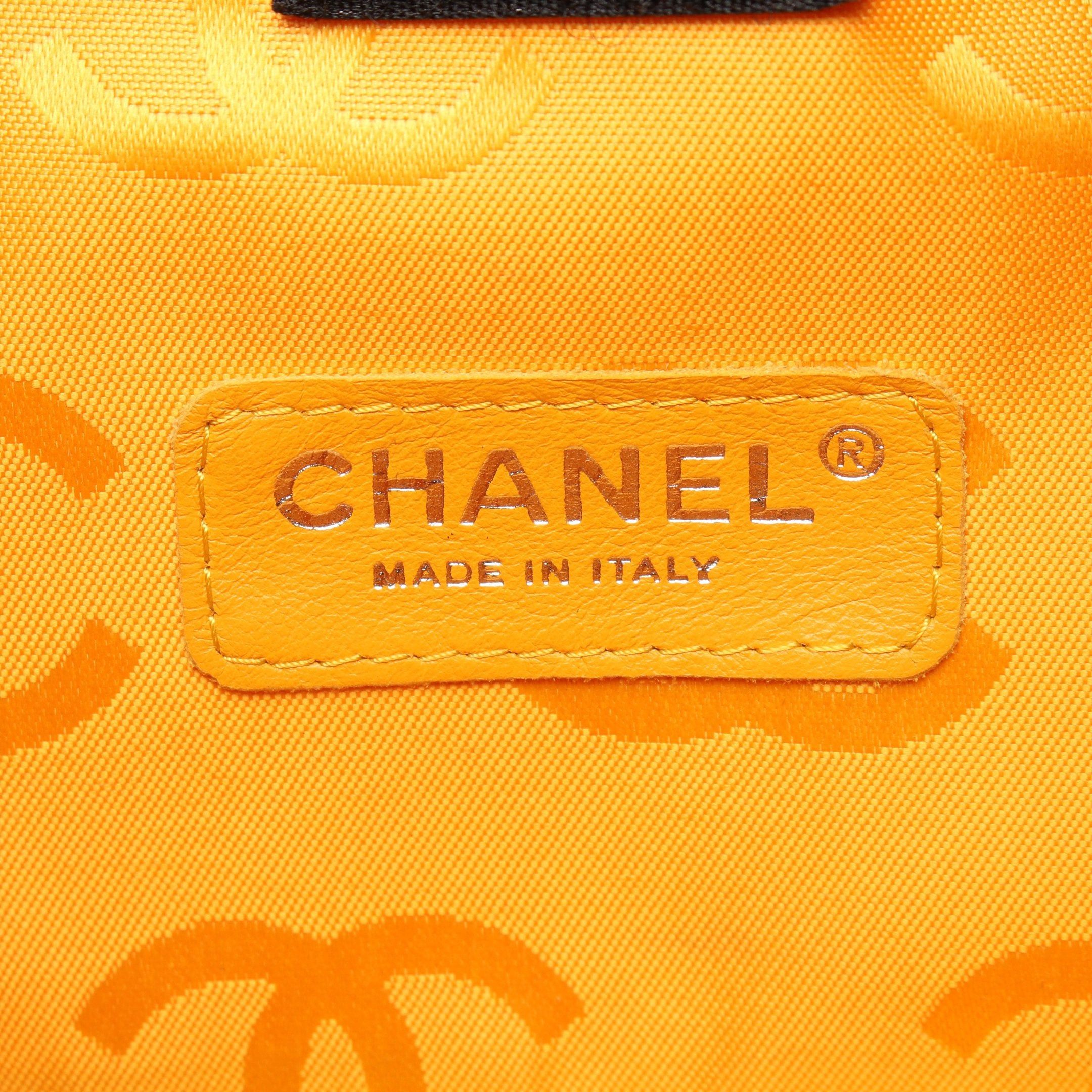 Chanel Chanel Cambon Line Boston Bag Handbag Leather Black Gray Silver Hardware Size ONE SIZE - 4 Thumbnail