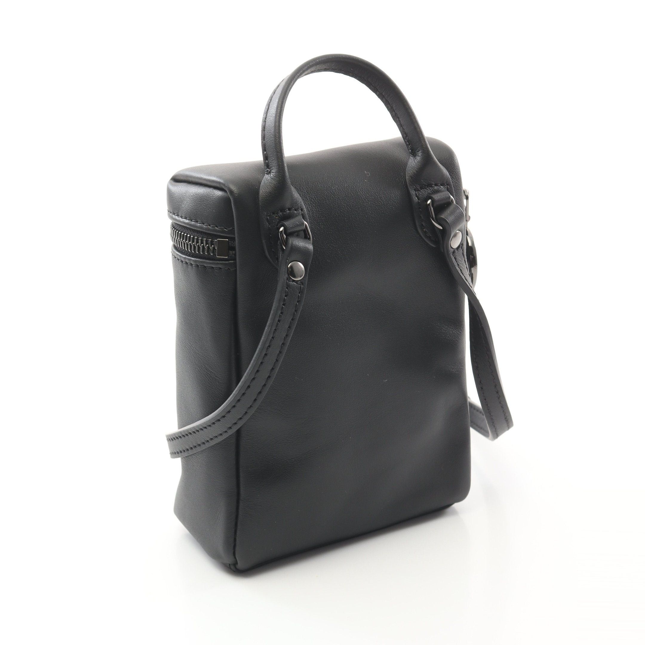 Longchamp Longchamp Le Preage Extra Xs Crossbody Bag Shoulder Leather Black Size ONE SIZE - 2 Thumbnail