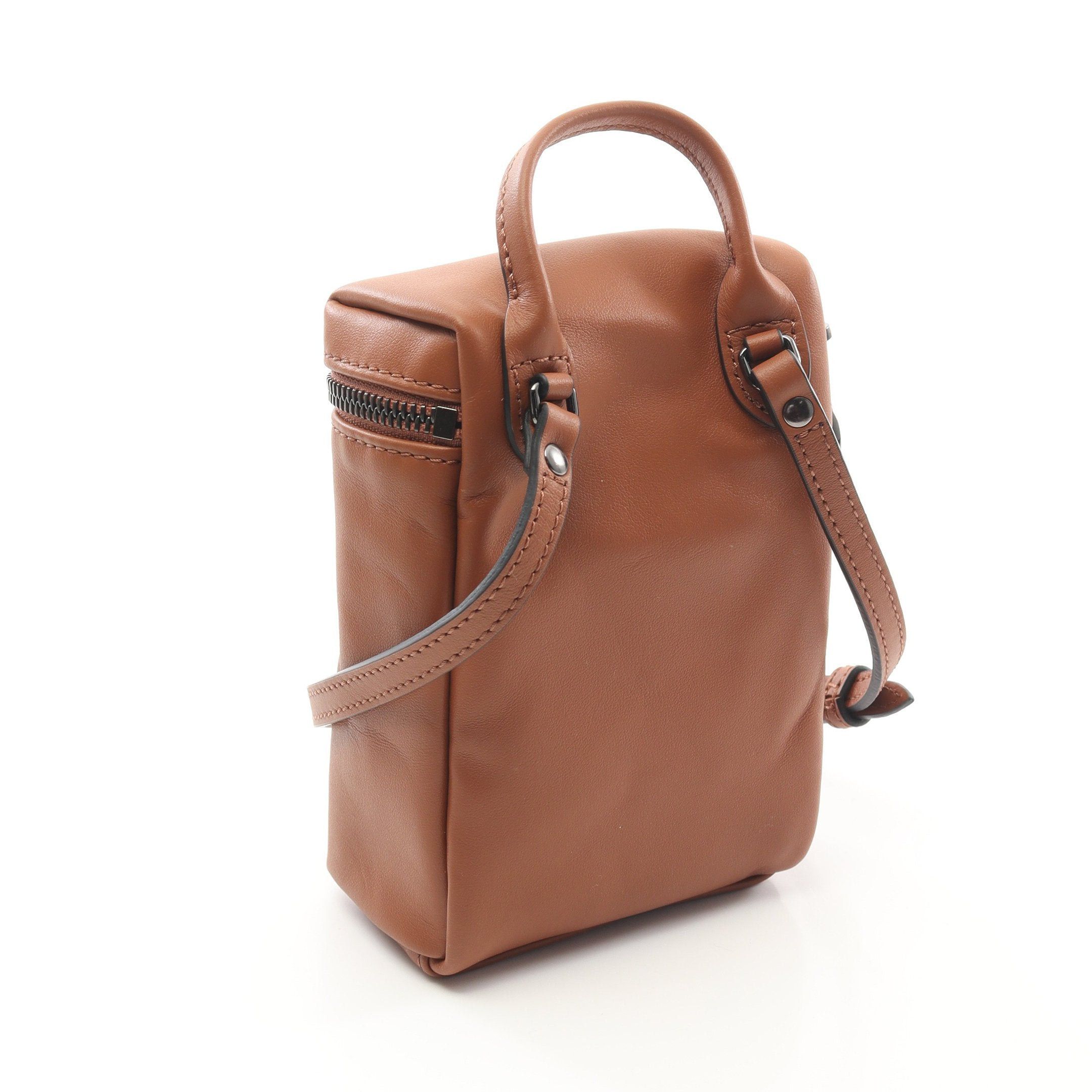 Longchamp Longchamp Le Preage Extra Xs Crossbody Bag Shoulder Leather Brown Size ONE SIZE - 2 Thumbnail