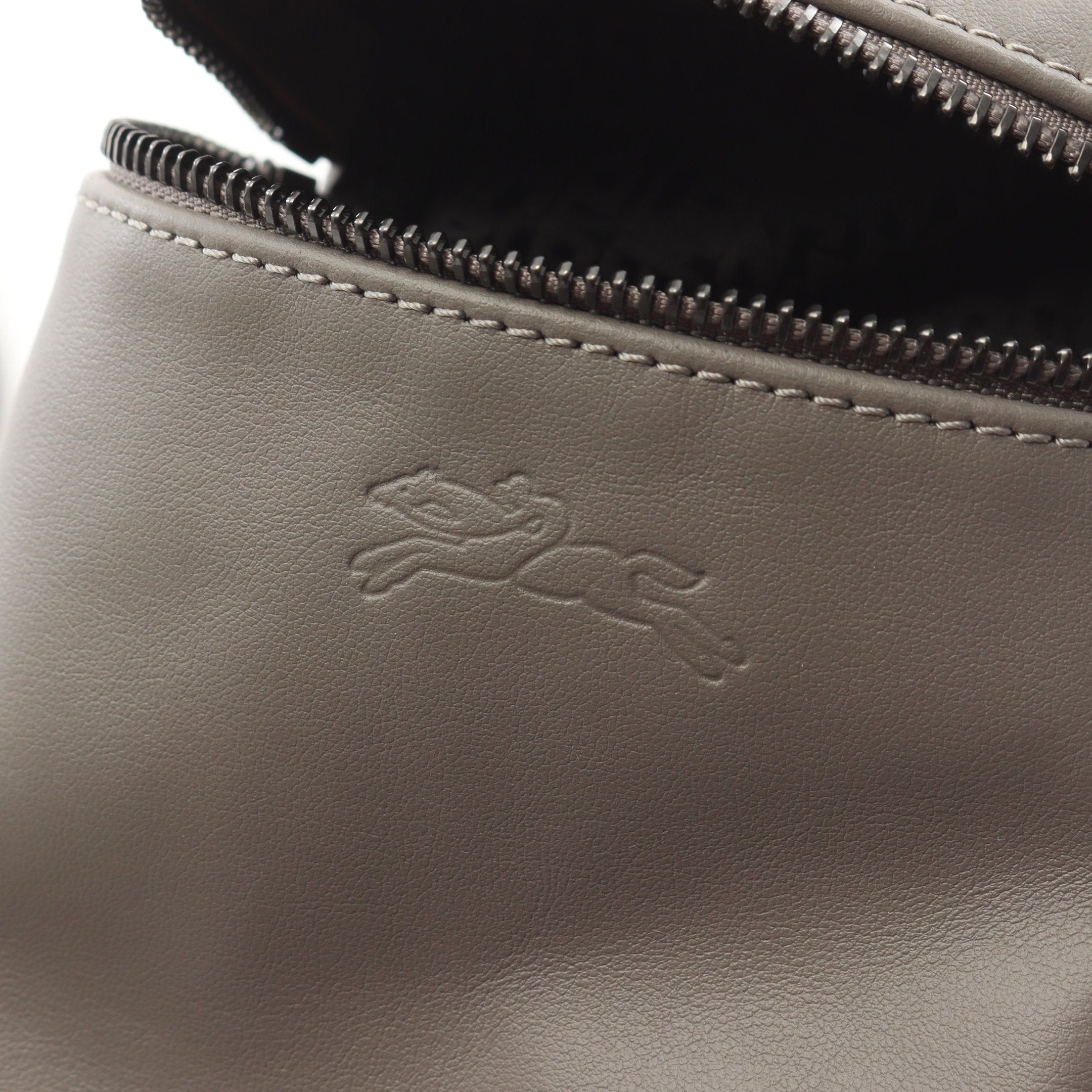 Longchamp Longchamp Le Preage Extra Xs Crossbody Bag Shoulder Leather Gray Size ONE SIZE - 5 Thumbnail