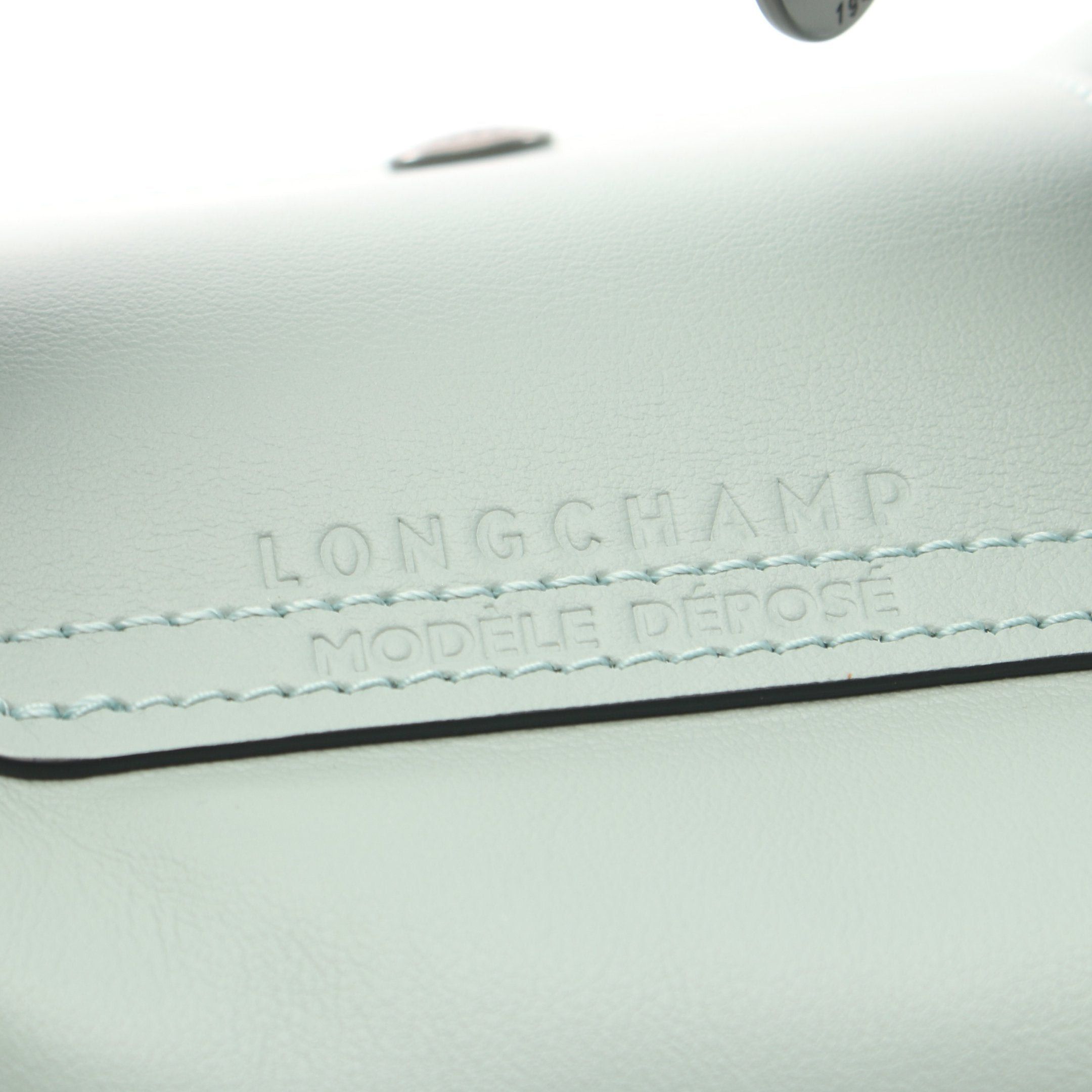 Longchamp Longchamp Le Preage Extra Xs Top Handle Bag Handbag Leather Light Green Size ONE SIZE - 4 Thumbnail