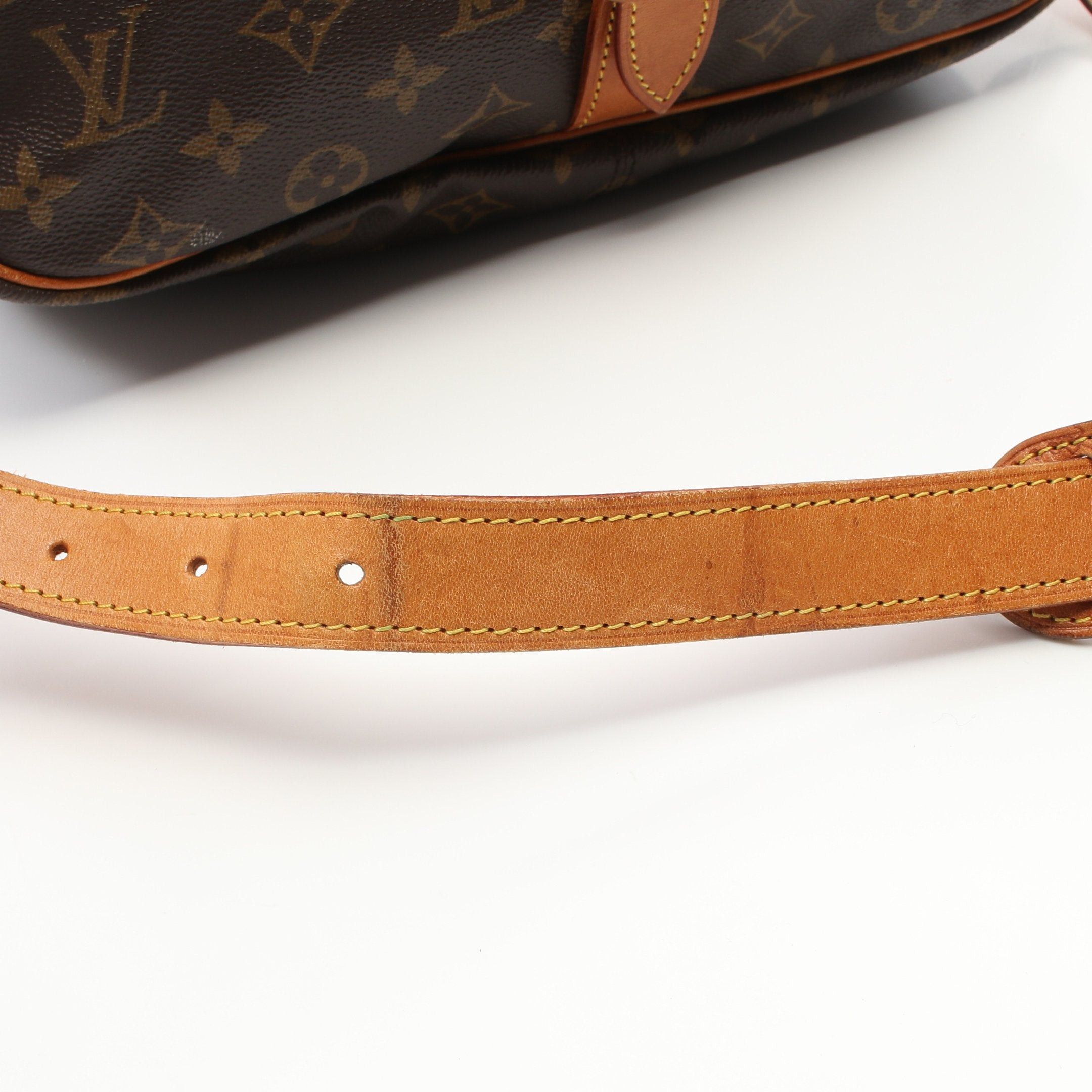 Louis Vuitton Louis Vuitton Saumur 35 Monogram Shoulder Bag Leather Brown Size ONE SIZE - 12 Thumbnail
