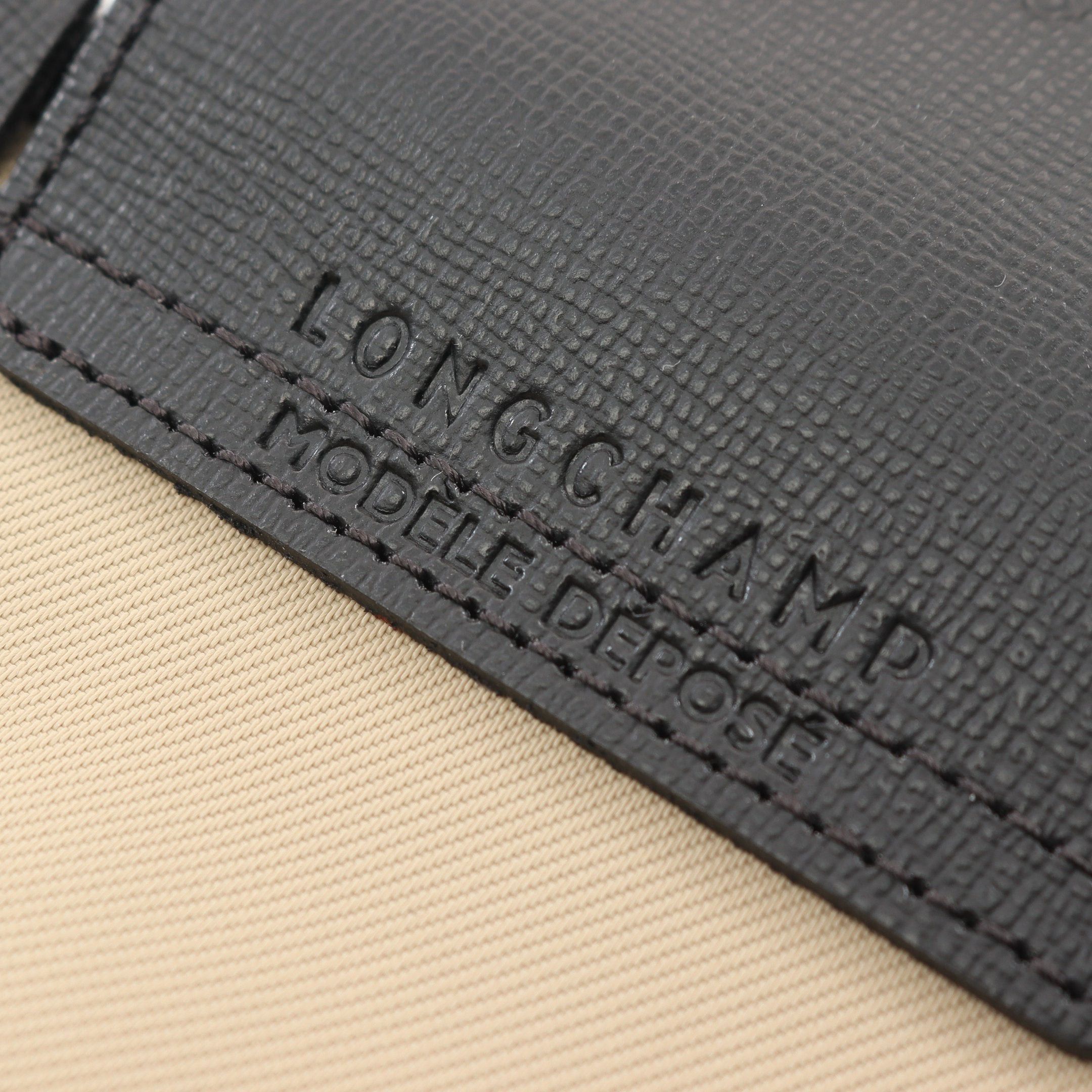 Longchamp Longchamp Le Preage Energy Xs Handbag Nylon Leather Beige Black Size ONE SIZE - 4 Thumbnail
