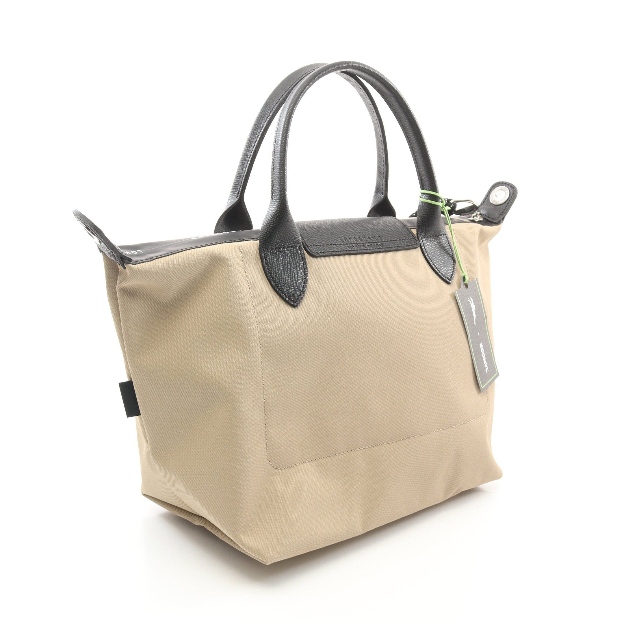 Longchamp Longchamp Le Preage Energy S Handbag Tote Bag Nylon Leather Beige Black Size ONE SIZE - 2 Thumbnail