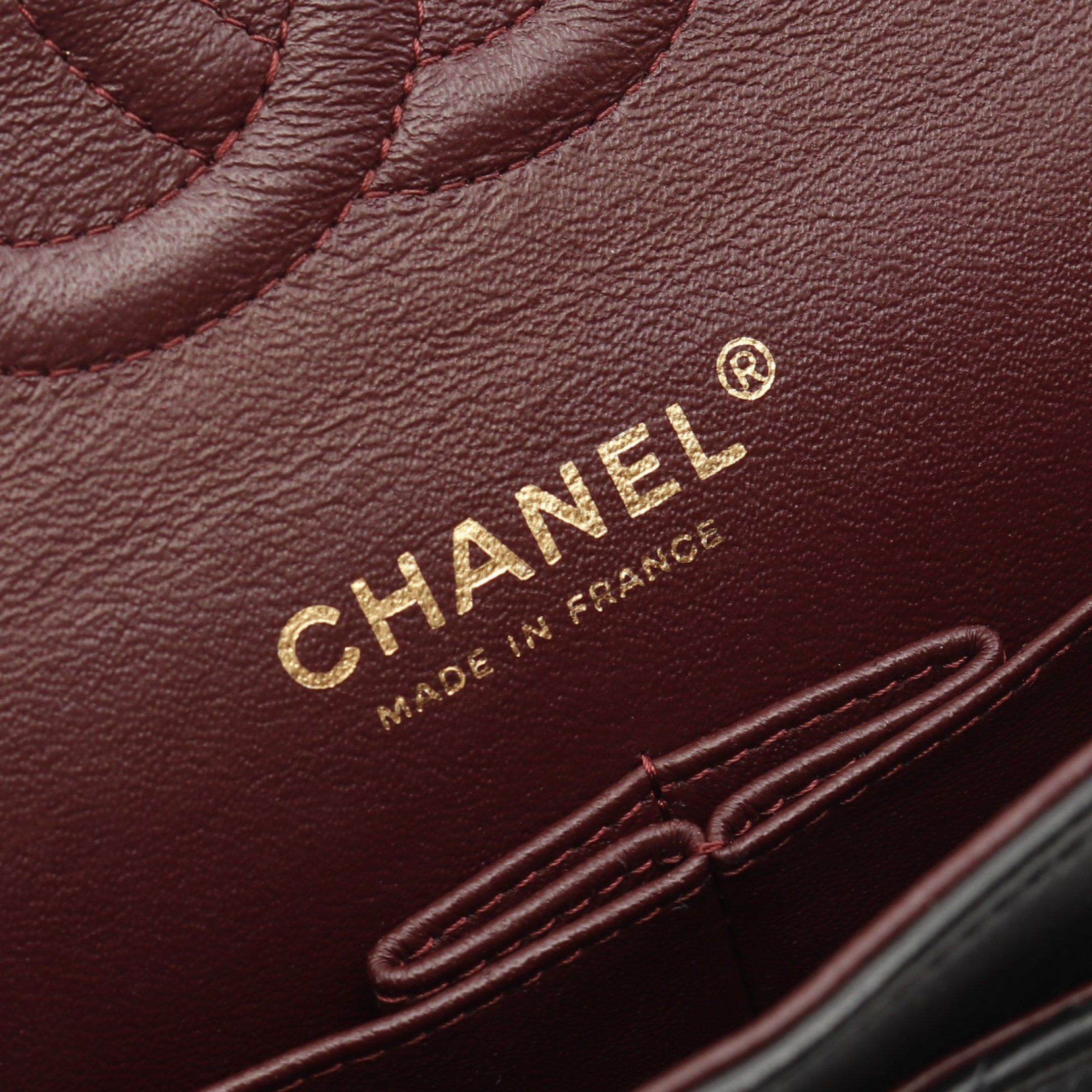 Chanel Chanel Matelasse Double Flap Chain Shoulder Bag Lambskin Black Gold Hardware Size ONE SIZE - 4 Thumbnail