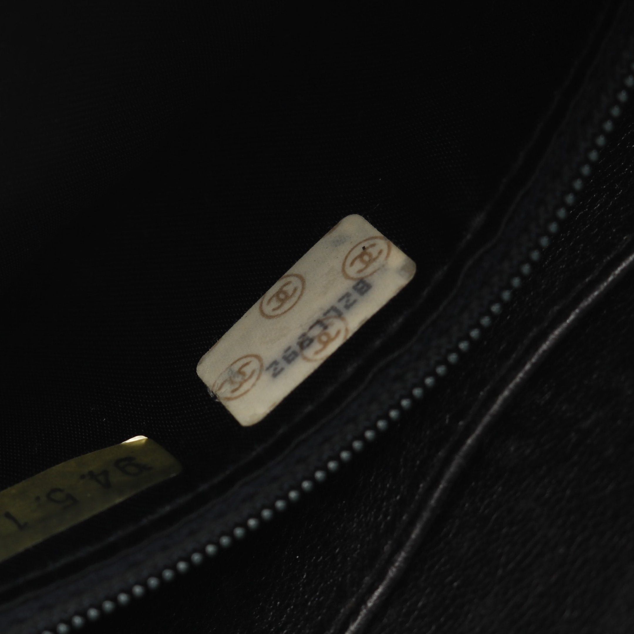 Chanel Chanel Coco Mark Chain Shoulder Bag Caviar Skin Black Gold Hardware Size ONE SIZE - 5 Thumbnail