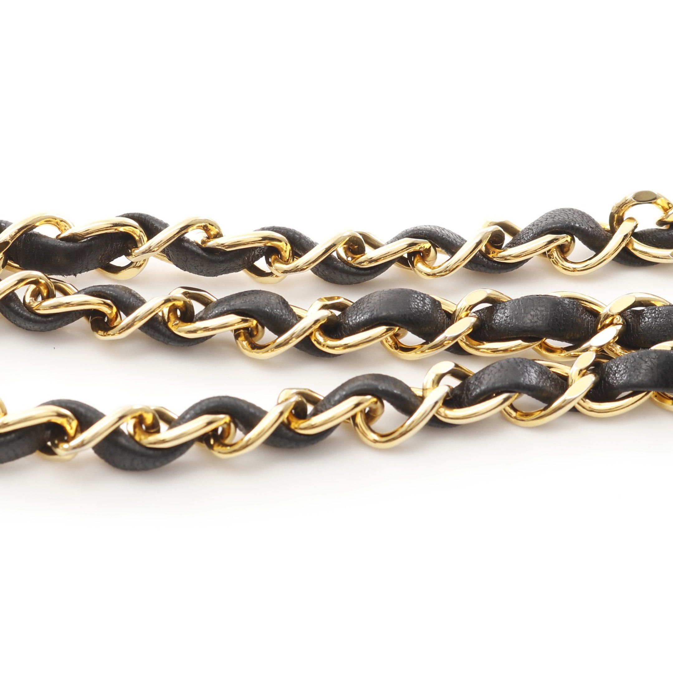 Chanel Chanel Matelasse Diana Flap Chain Shoulder Bag Lambskin Black Gold Hardware Size ONE SIZE - 6 Thumbnail