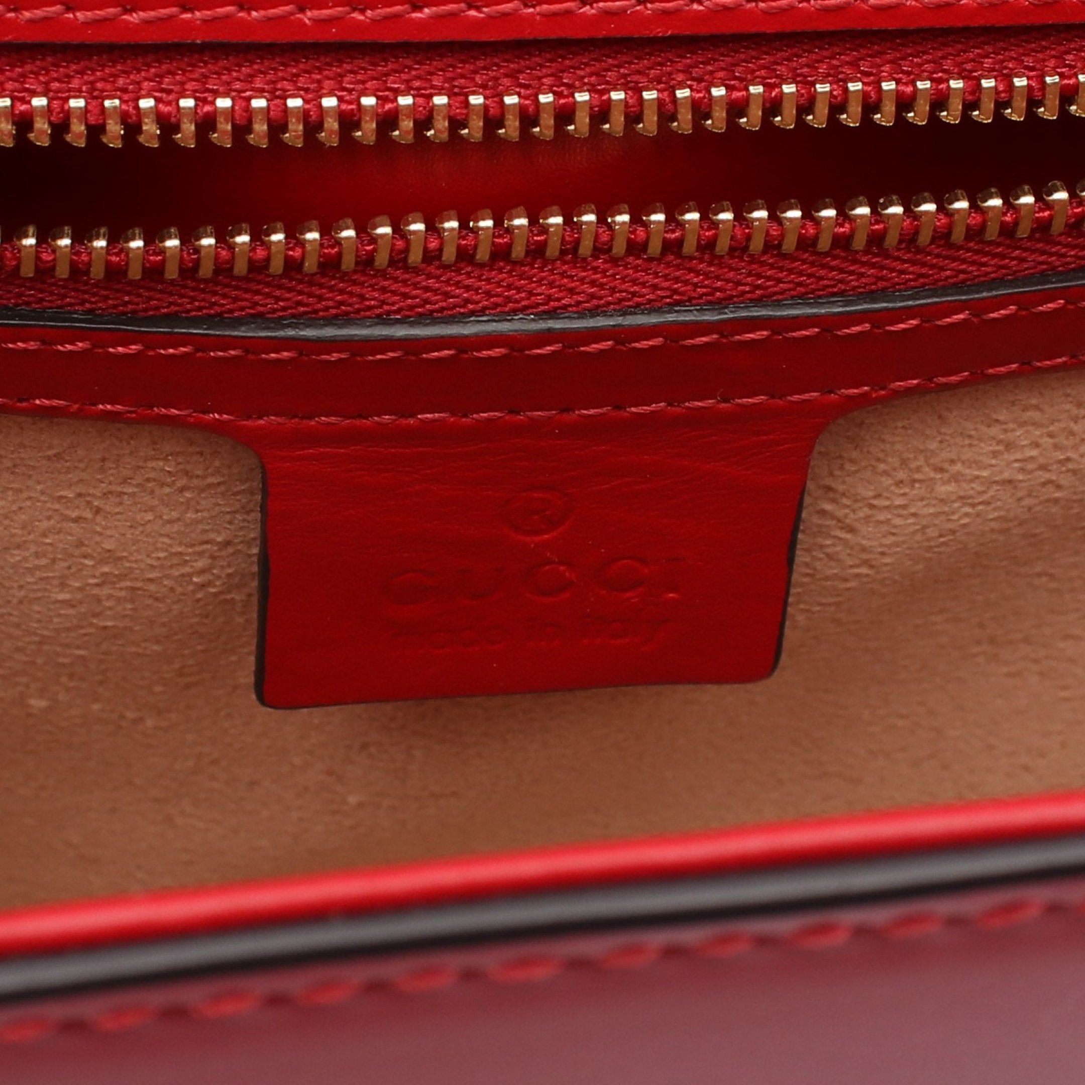 Gucci Gucci Sylvie Small Web Line Shoulder Bag Leather Canvas Red Navy Size ONE SIZE - 4 Thumbnail
