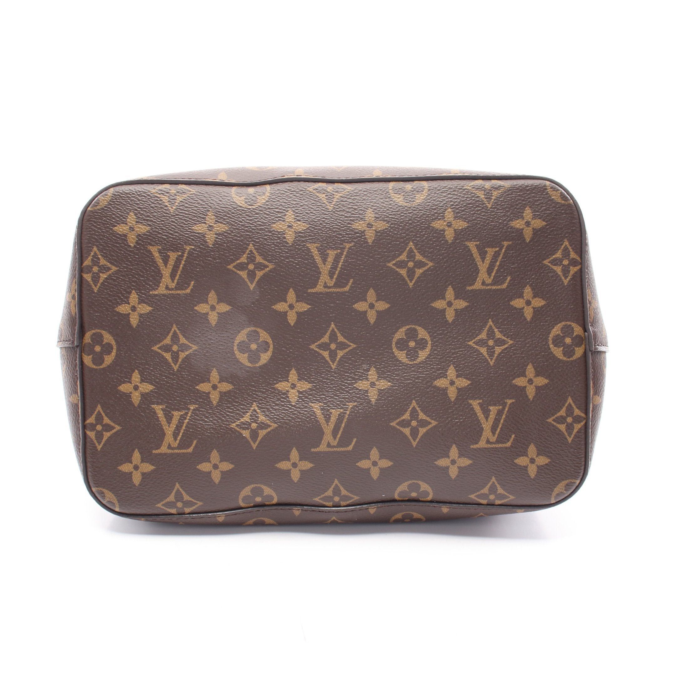 Louis Vuitton Louis Vuitton Neo Noe Monogram Noir Shoulder Bag Leather Brown Black Size ONE SIZE - 12 Thumbnail