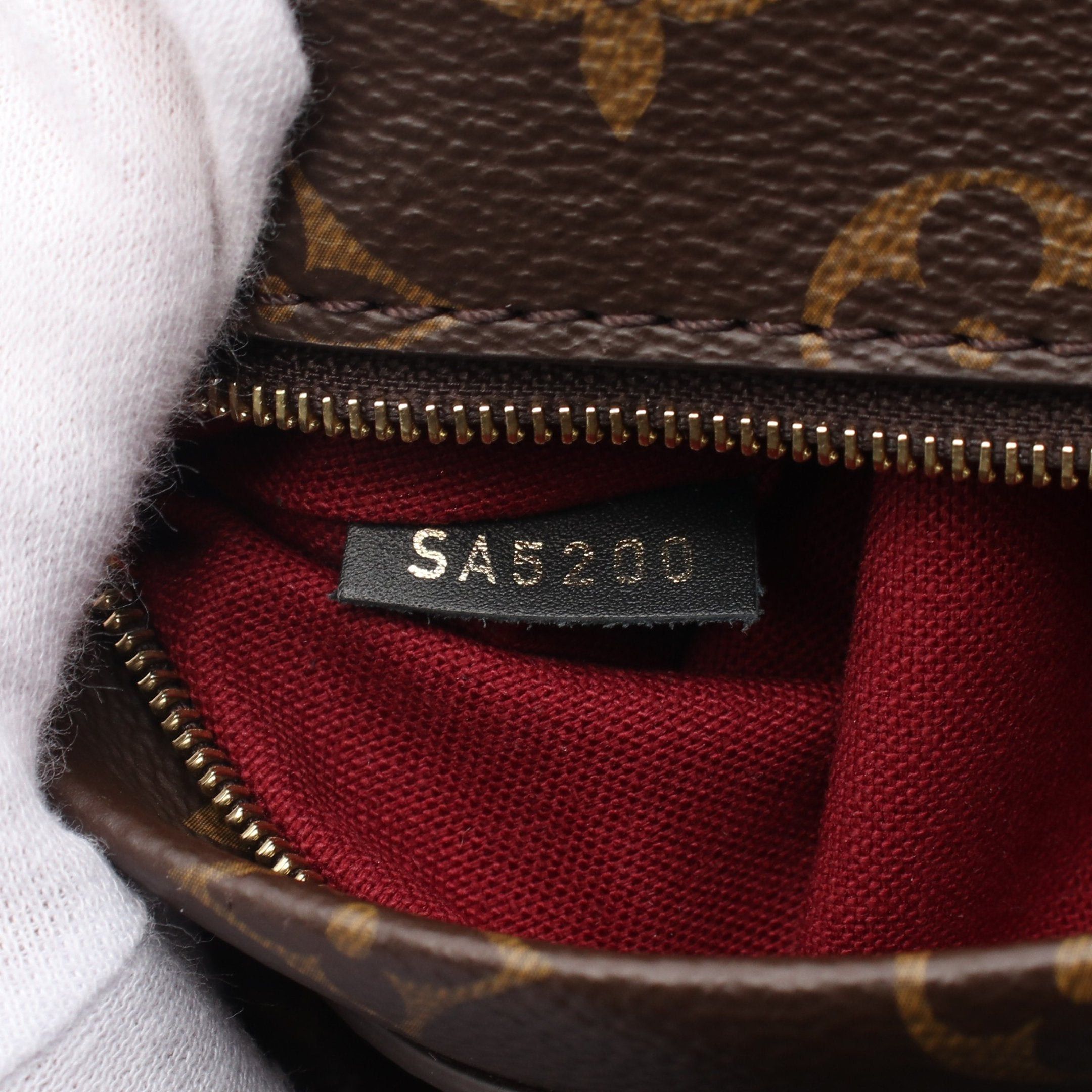 Louis Vuitton Louis Vuitton Montsouris Nm Pm Monogram Backpack Rucksack Leather Brown Black Size ONE SIZE - 5 Thumbnail