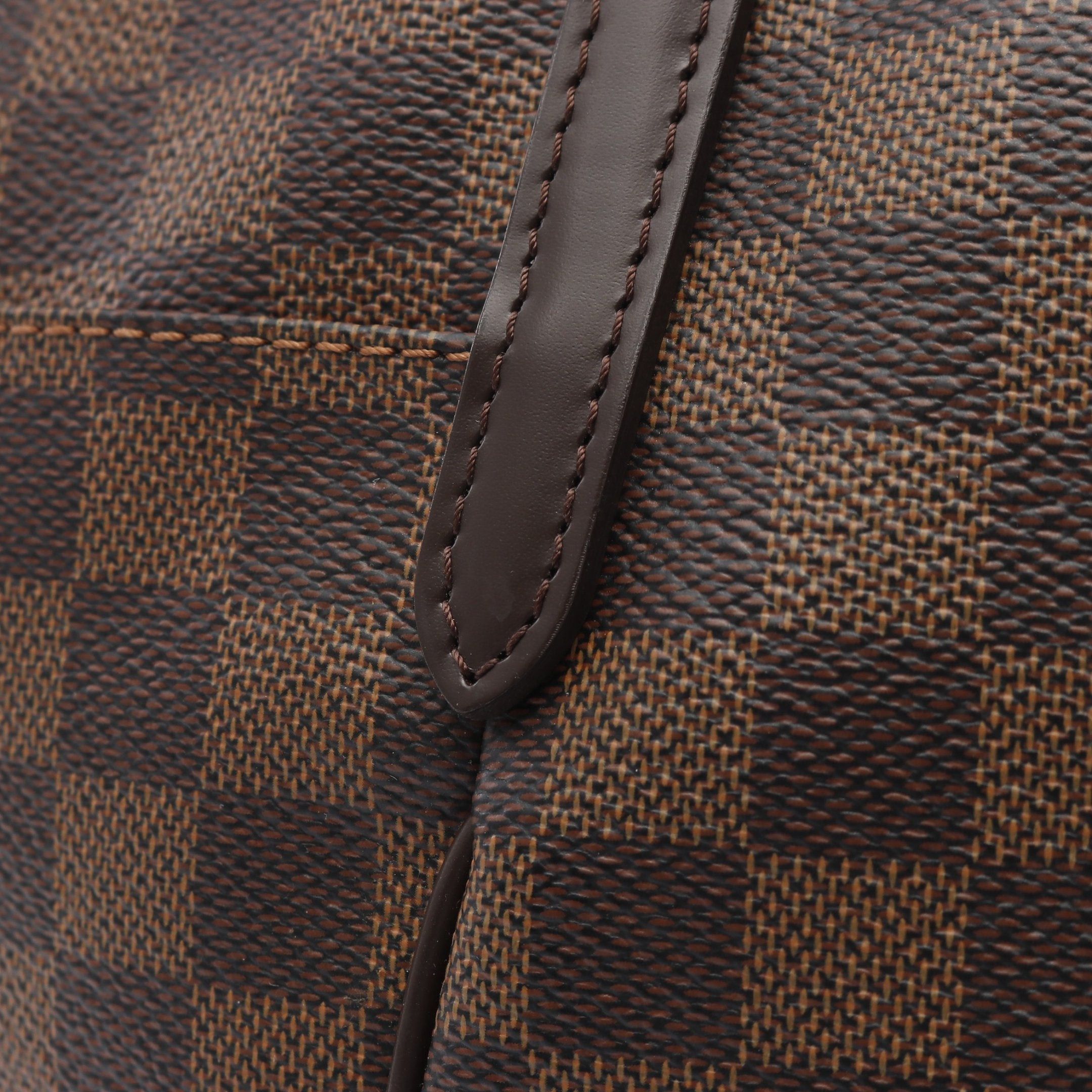 Louis Vuitton Louis Vuitton Totally Mm Damier Ebene Shoulder Bag Tote Leather Brown Size ONE SIZE - 10 Thumbnail
