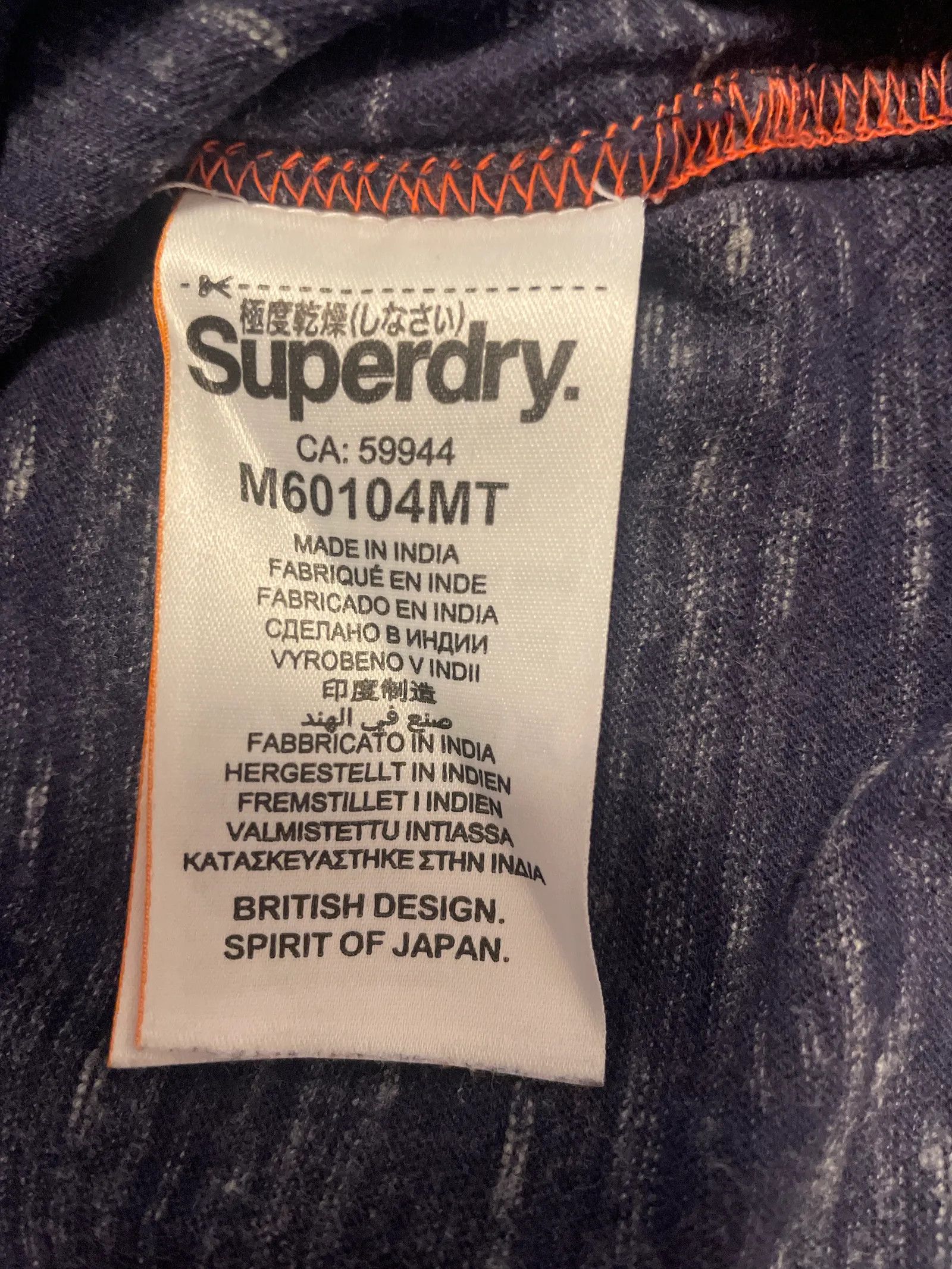 Superdry Superdry M60104MT T-shirt Size US M / EU 48-50 / 2 - 3 Thumbnail