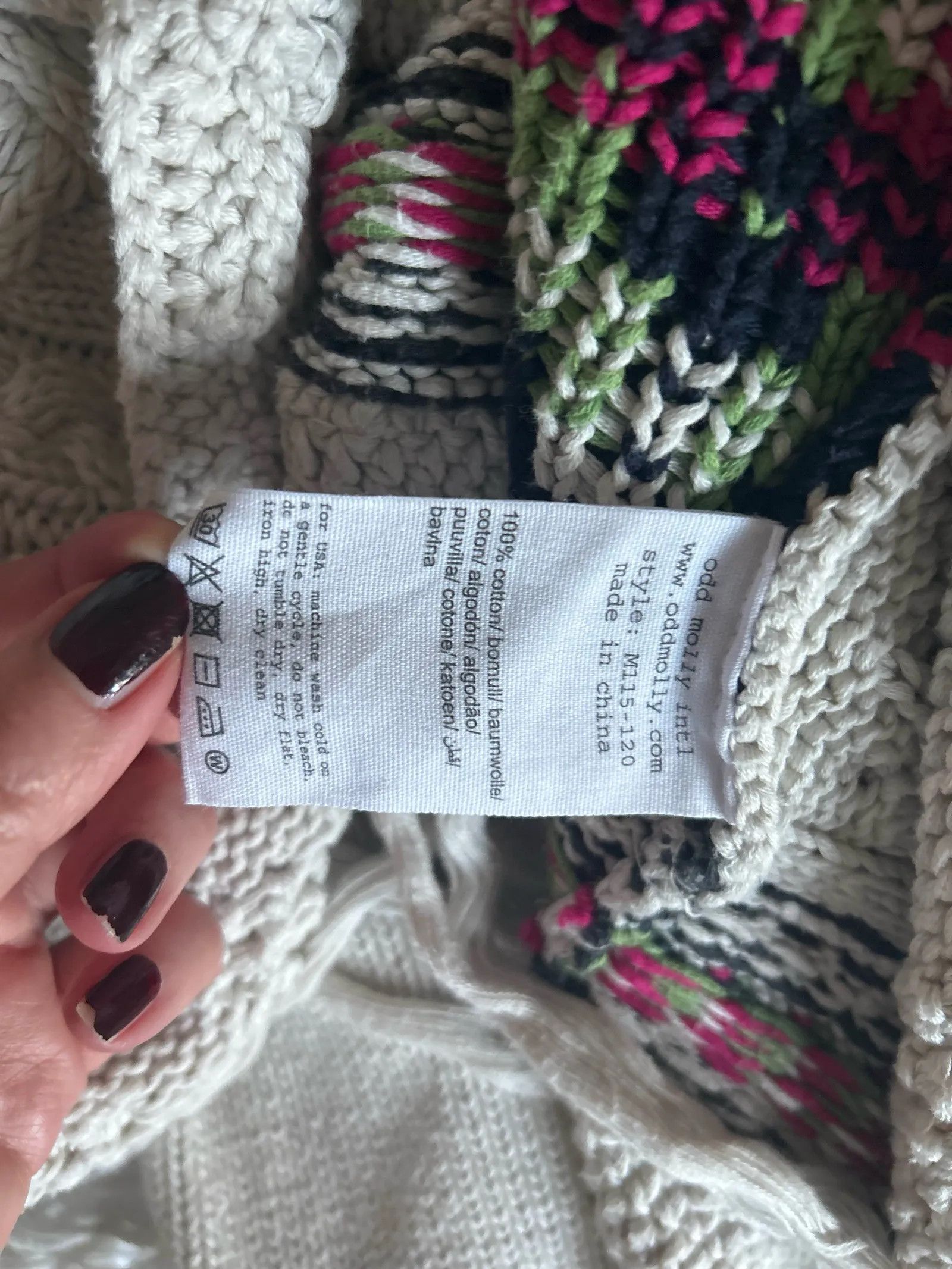 Odd Molly Odd Molly Cardigan Size M / US 6-8 / IT 42-44 - 3 Thumbnail
