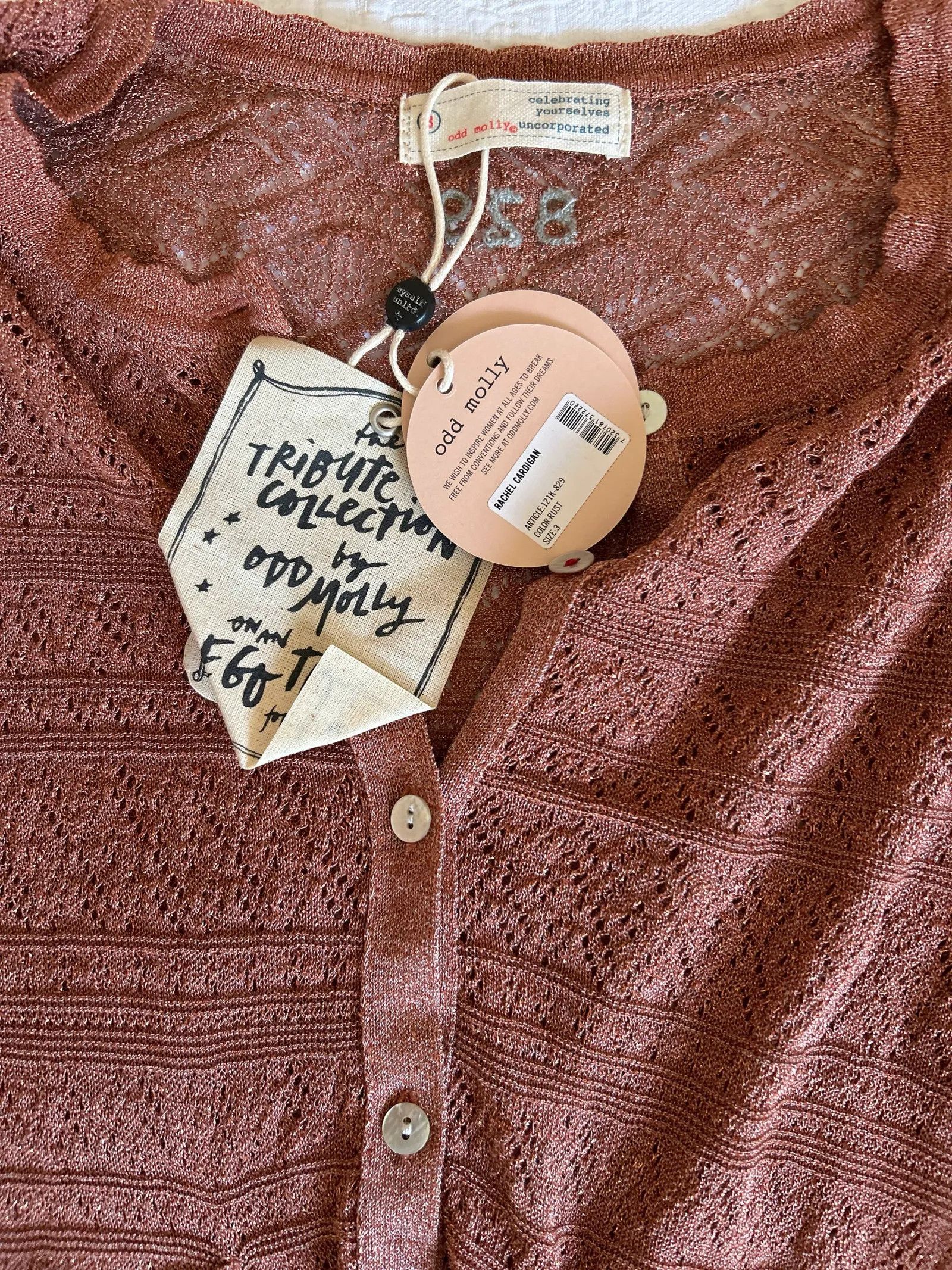 Odd Molly Odd Molly Cardigan Size L / US 10 / IT 46 - 2 Thumbnail