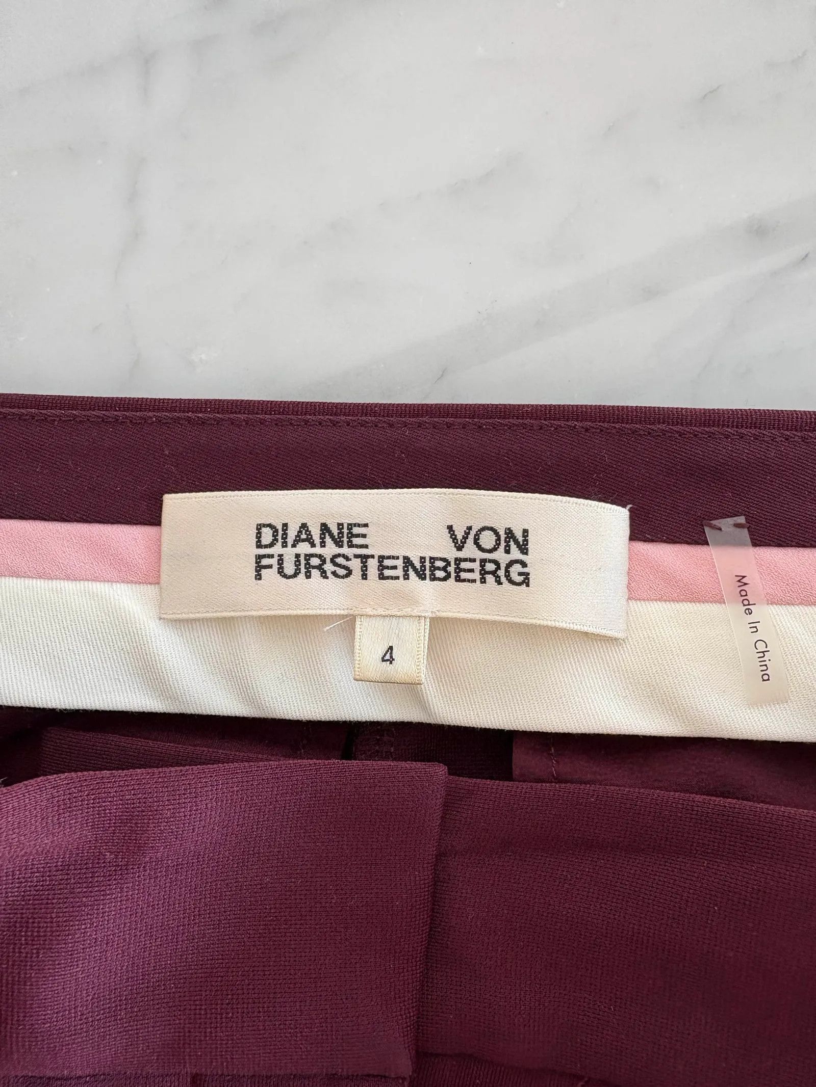 Diane von Furstenberg Diane von Furstenberg Caber Pants Size 26" / US 2 / IT 38 - 2 Thumbnail