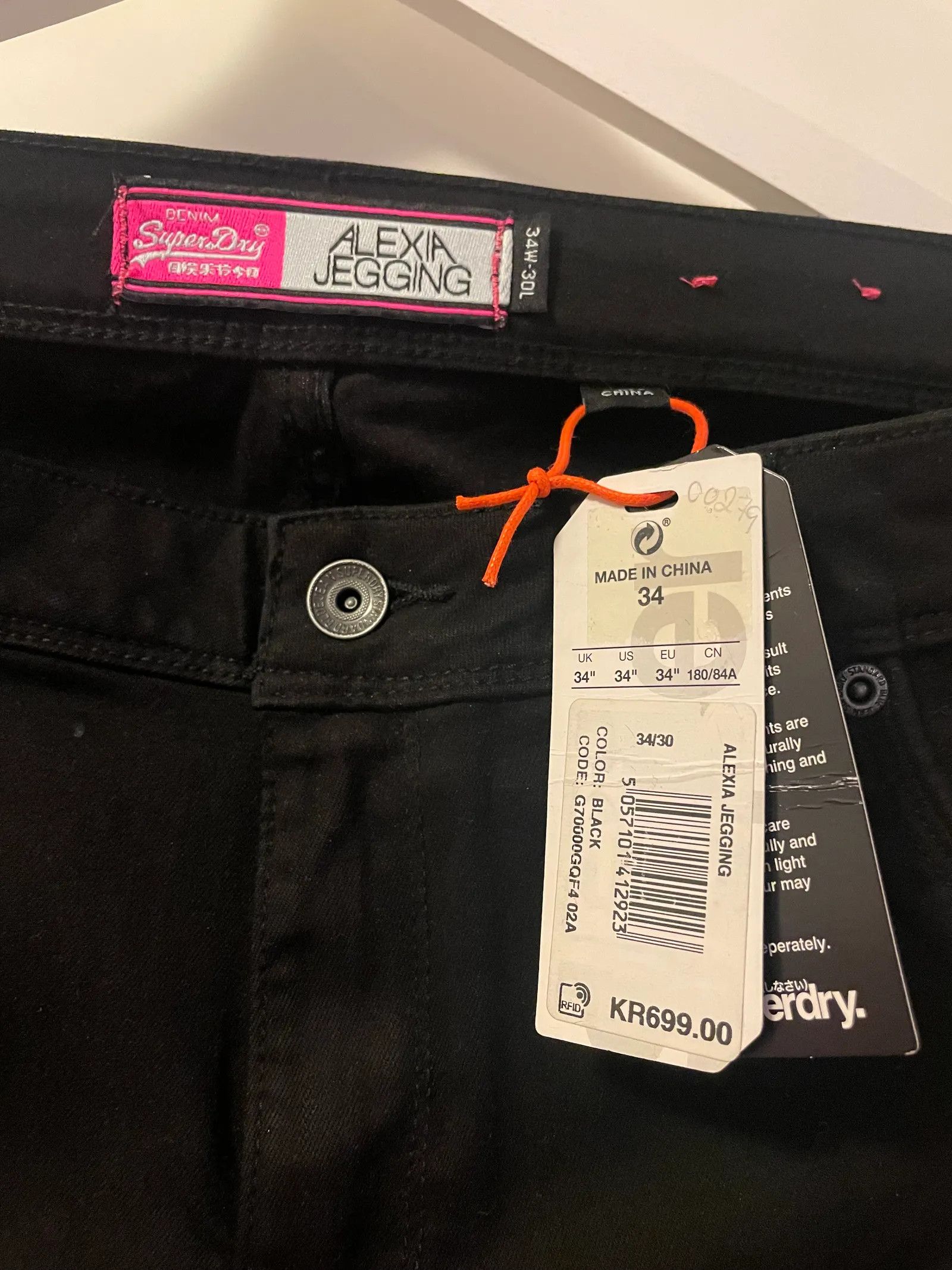 Superdry Superdry Alexia jegging Jeans Size 34" / US 12 / IT 48 - 4 Thumbnail