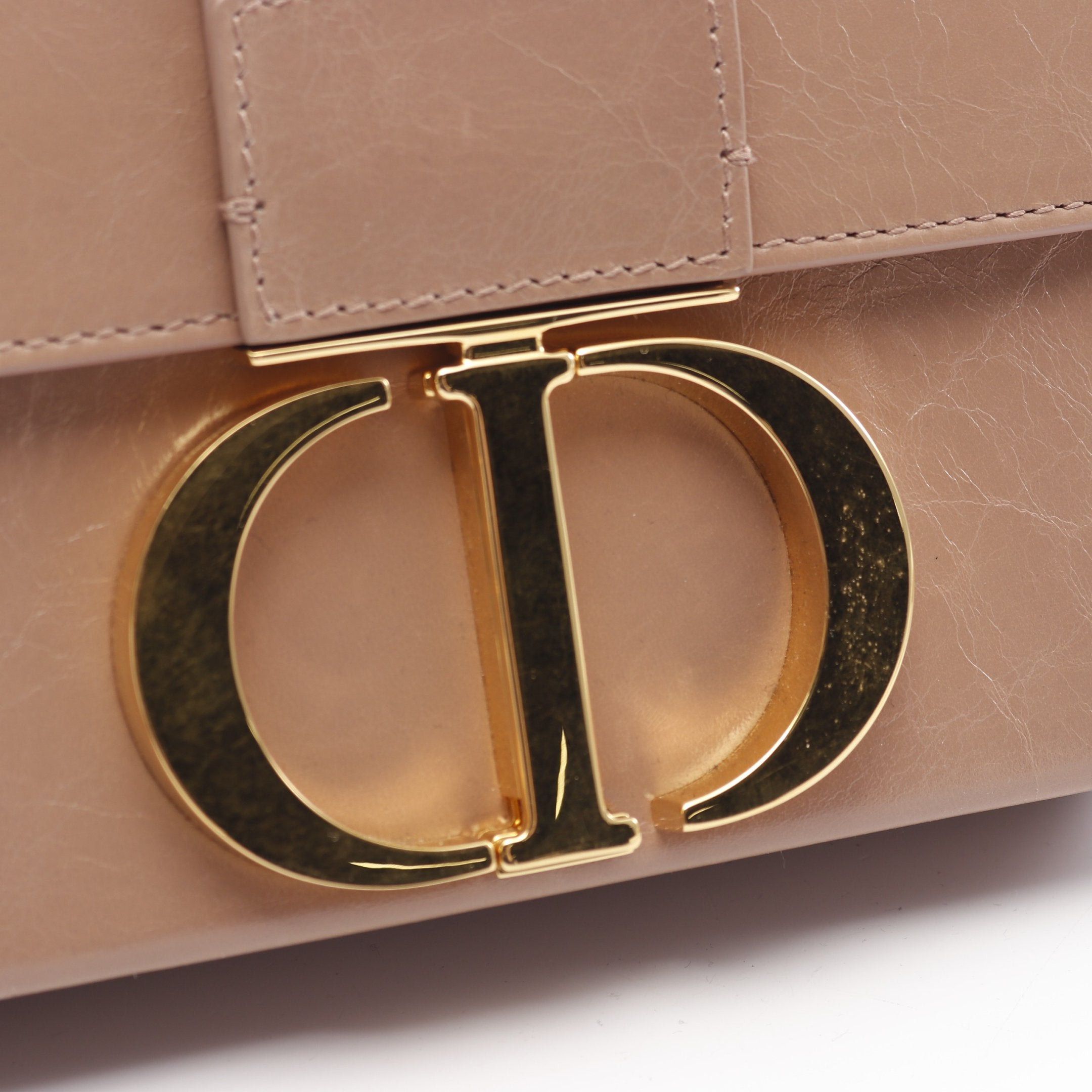 Dior Dior 30 Montaigne Box Shoulder Bag Leather Dusty Pink Size ONE SIZE - 9 Thumbnail