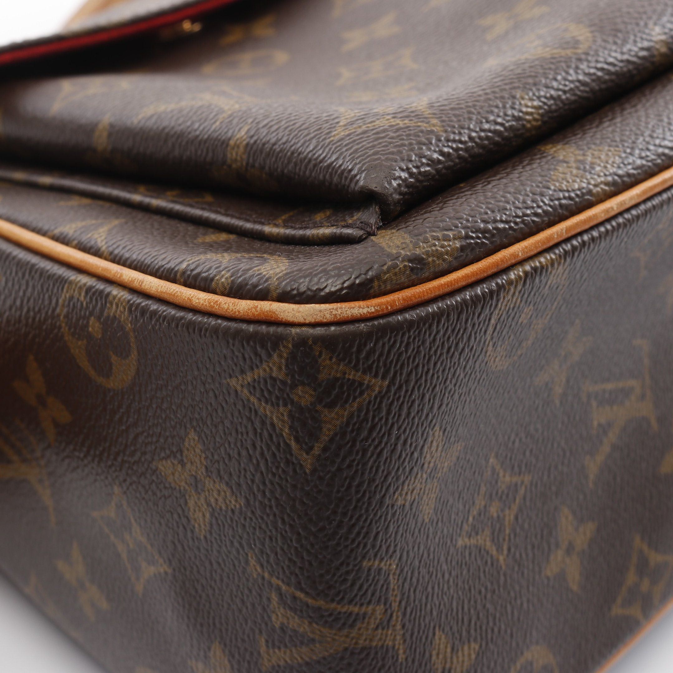 Louis Vuitton Louis Vuitton Vivacite Gm Monogram Shoulder Bag Leather Brown Size ONE SIZE - 6 Thumbnail