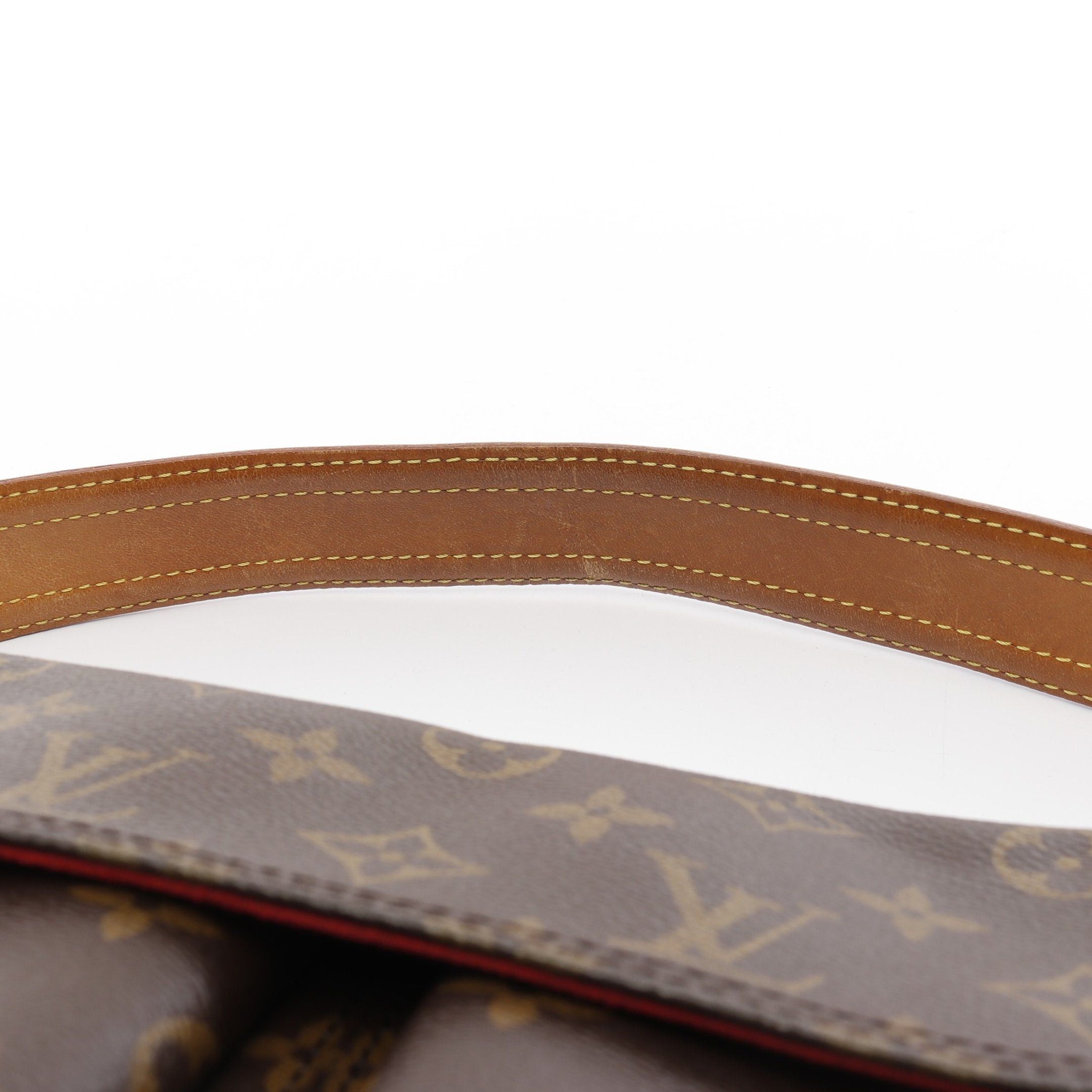 Louis Vuitton Louis Vuitton Vivacite Gm Monogram Shoulder Bag Leather Brown Size ONE SIZE - 9 Thumbnail