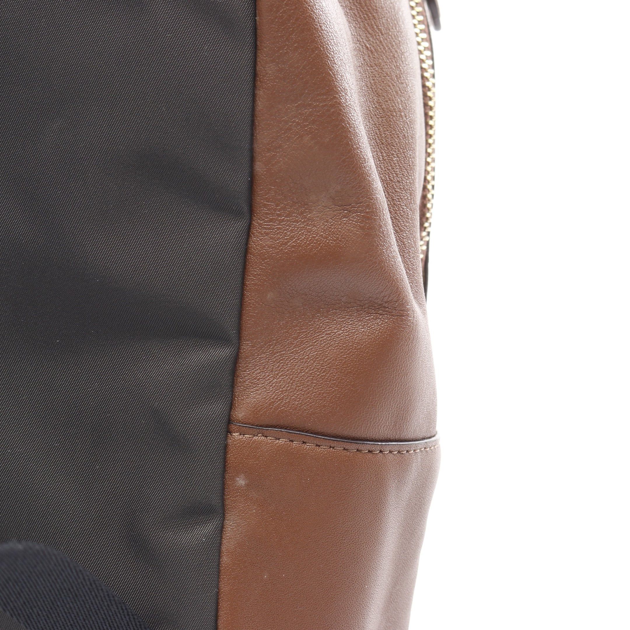 Coach Coach Charlie Medium Signature Backpack Rucksack Leather Beige Brown Size ONE SIZE - 9 Thumbnail