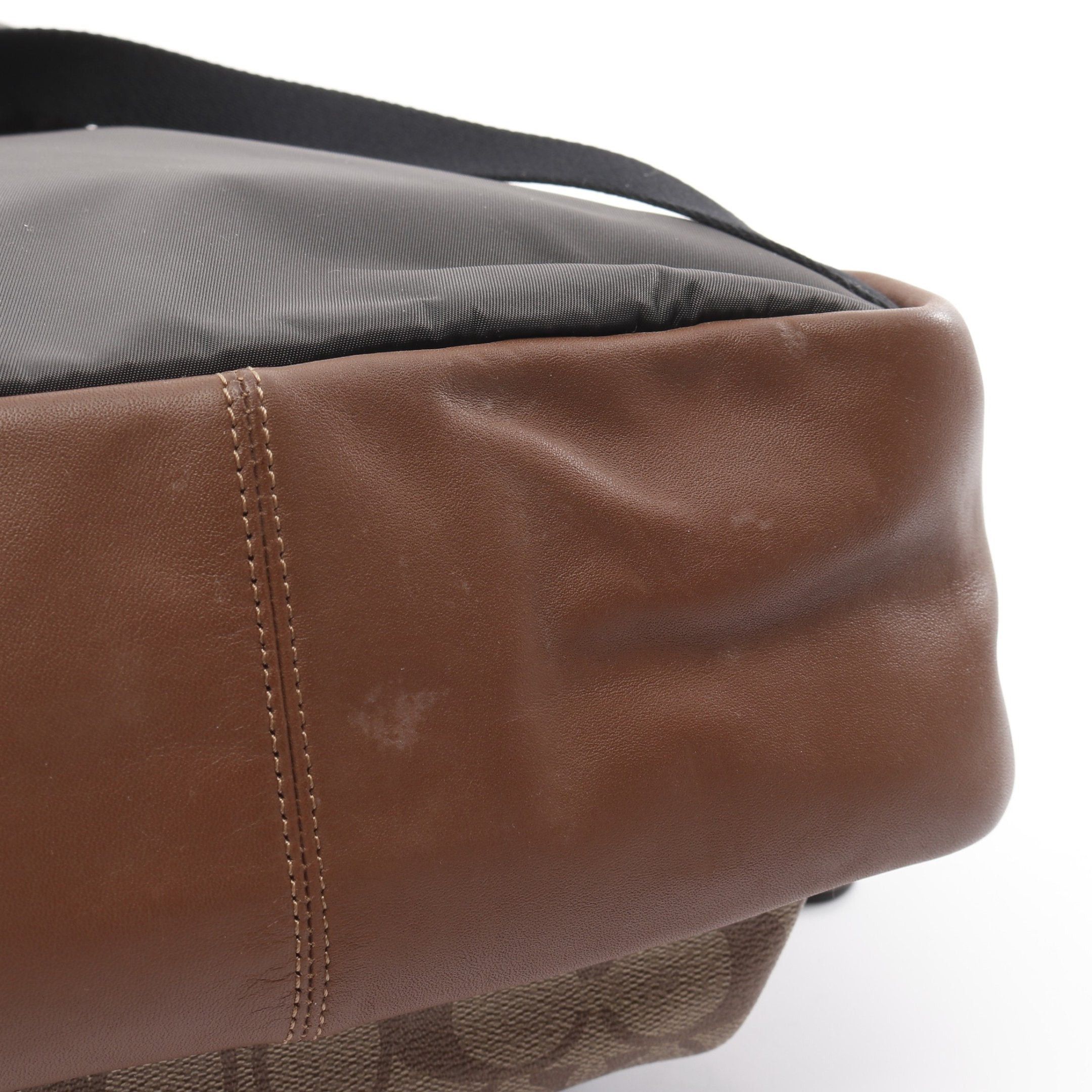 Coach Coach Charlie Medium Signature Backpack Rucksack Leather Beige Brown Size ONE SIZE - 7 Thumbnail