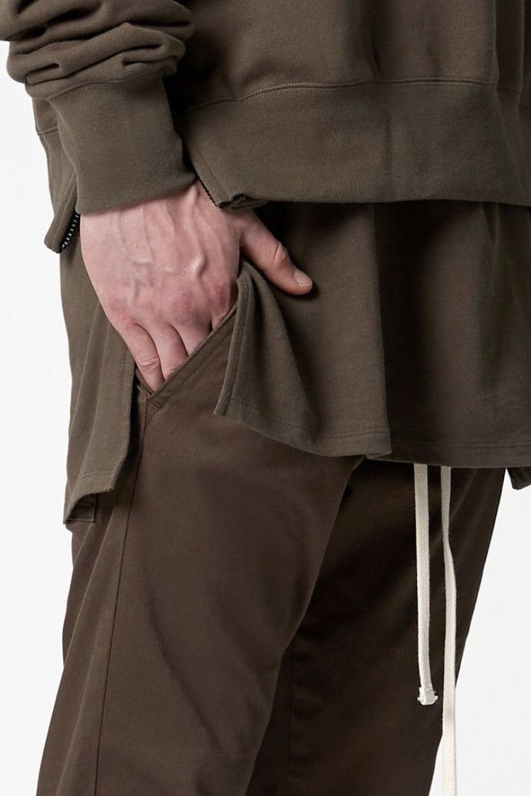 FOG Essentials Drawstring Trouser Zipper Pants Fear Of God Size US 27 - 2 Thumbnail