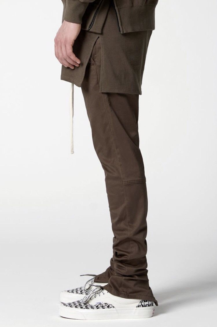 FOG Essentials Drawstring Trouser Zipper Pants Fear Of God Size US 27 - 4 Thumbnail