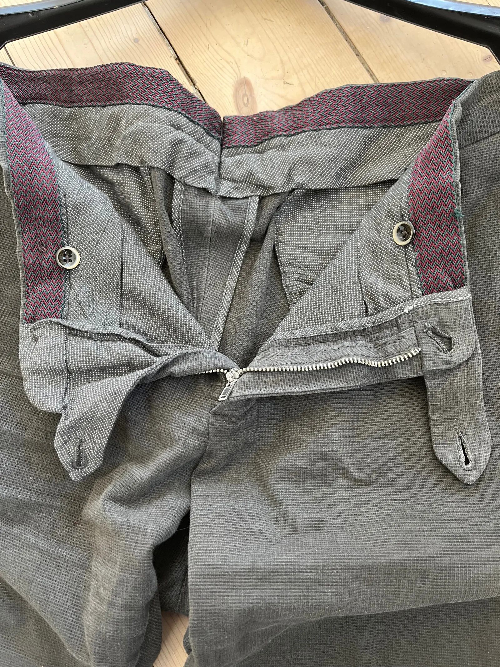 Zanella Zanella Chinos, lite grövre tyg, tuff och diskret Pants Size US 32 / EU 48 - 4 Thumbnail