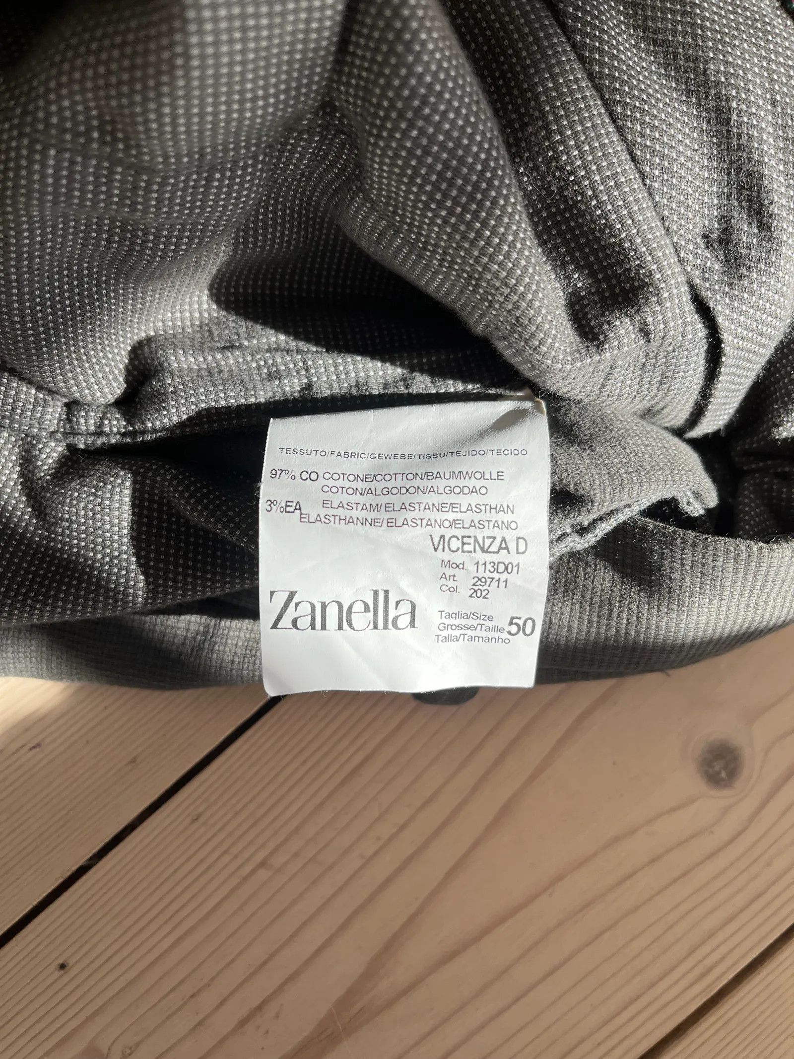 Zanella Zanella Chinos, lite grövre tyg, tuff och diskret Pants Size US 32 / EU 48 - 2 Thumbnail