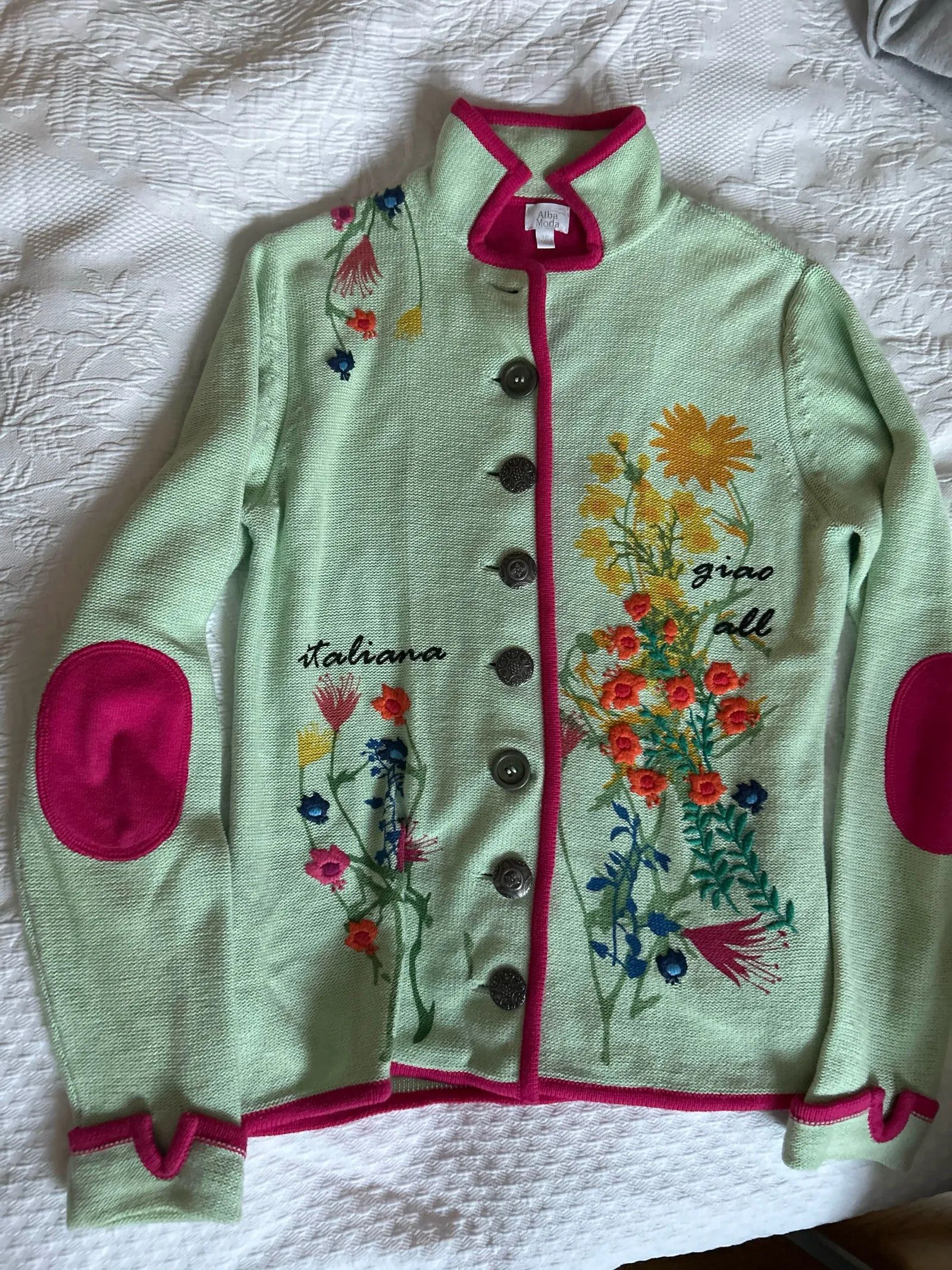 ALBA Alba Moda Cardigan Size S / US 4 / IT 40 - 4 Thumbnail