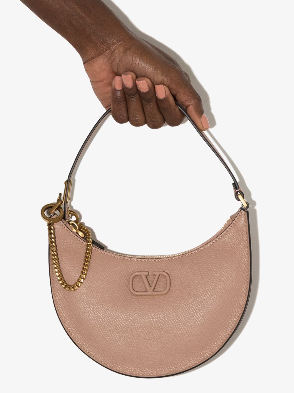 Valentino VLOGO SIGNATURE HOBO MINI BAG Size ONE SIZE - 4 Thumbnail