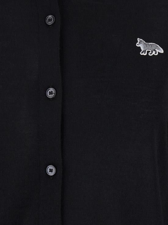 Maison Kitsune MAISON KITSUNE Women Jackets MW00507KT1036P199 Black Size XS / US 0-2 / IT 36-38 - 3 Thumbnail