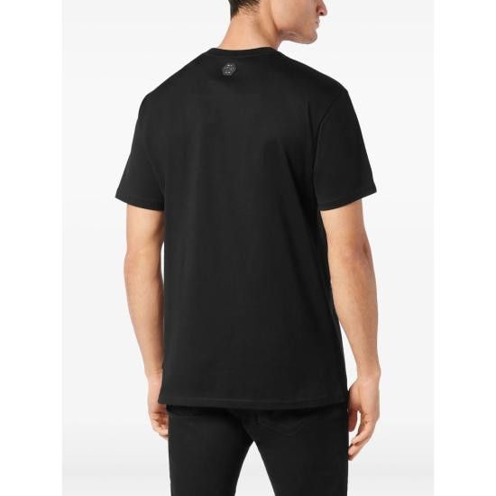 Philipp Plein PHILIPP PLEIN Men T-Shirts MTK8280 PJY002N 02 BLACK Size US L / EU 52-54 / 3 - 2 Thumbnail