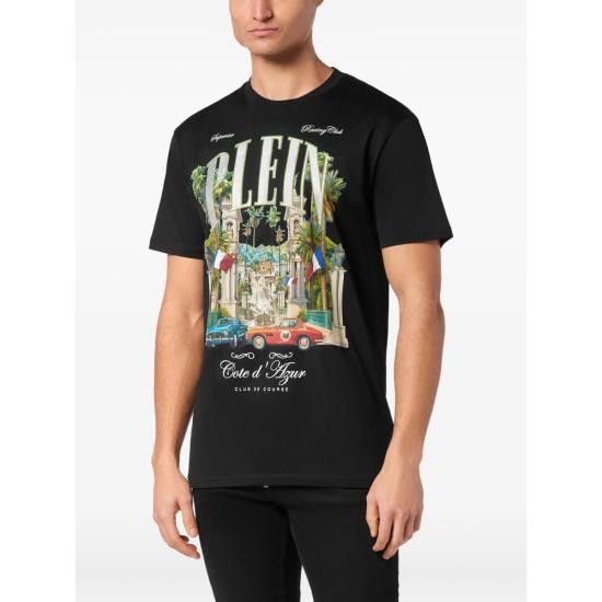 Philipp Plein PHILIPP PLEIN Men T-Shirts MTK8248 PJY002N 02 BLACK Size US M / EU 48-50 / 2 - 2 Thumbnail
