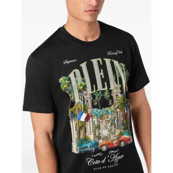 Philipp Plein PHILIPP PLEIN Men T-Shirts MTK8248 PJY002N 02 BLACK Size US M / EU 48-50 / 2 - 5 Thumbnail
