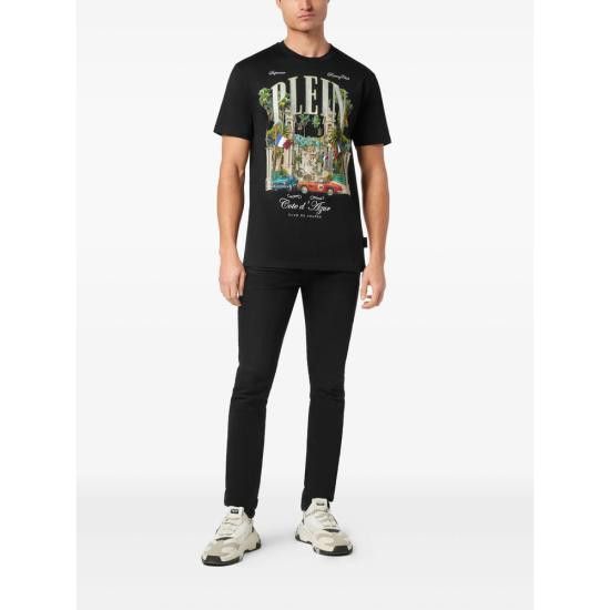 Philipp Plein PHILIPP PLEIN Men T-Shirts MTK8248 PJY002N 02 BLACK Size US M / EU 48-50 / 2 - 4 Thumbnail