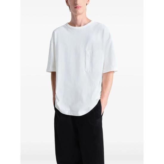 Lemaire LEMAIRE Men T-Shirts TO1382 LJ1010 WH001 WHITE Size US XL / EU 56 / 4 - 3 Thumbnail