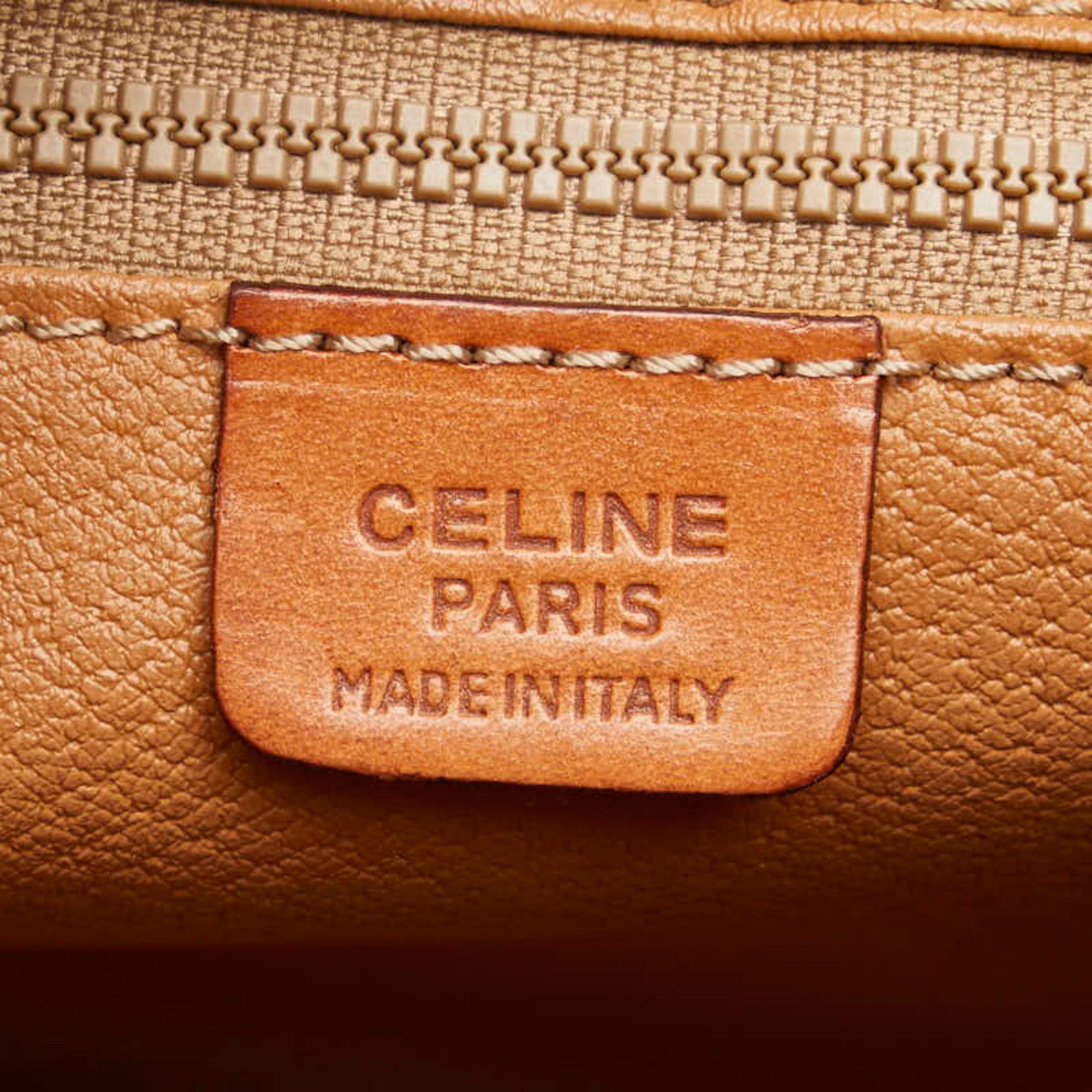 Celine Celine Macadam Second Bag Clutch Brown PVC Leather Men's CELINE Size ONE SIZE - 6 Thumbnail