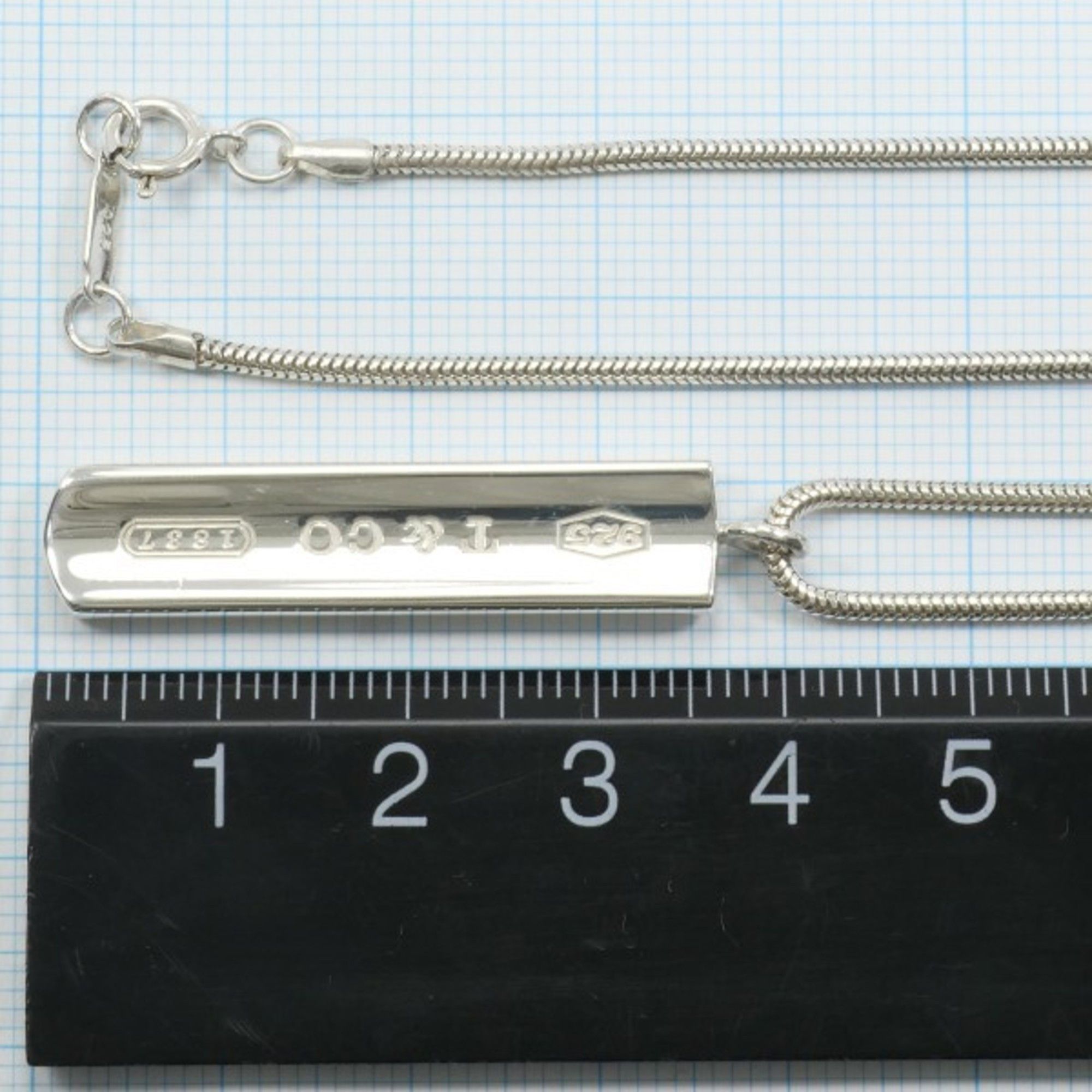 Tiffany & Co. Tiffany & Co 1837 Bar necklace Size ONE SIZE - 5 Thumbnail